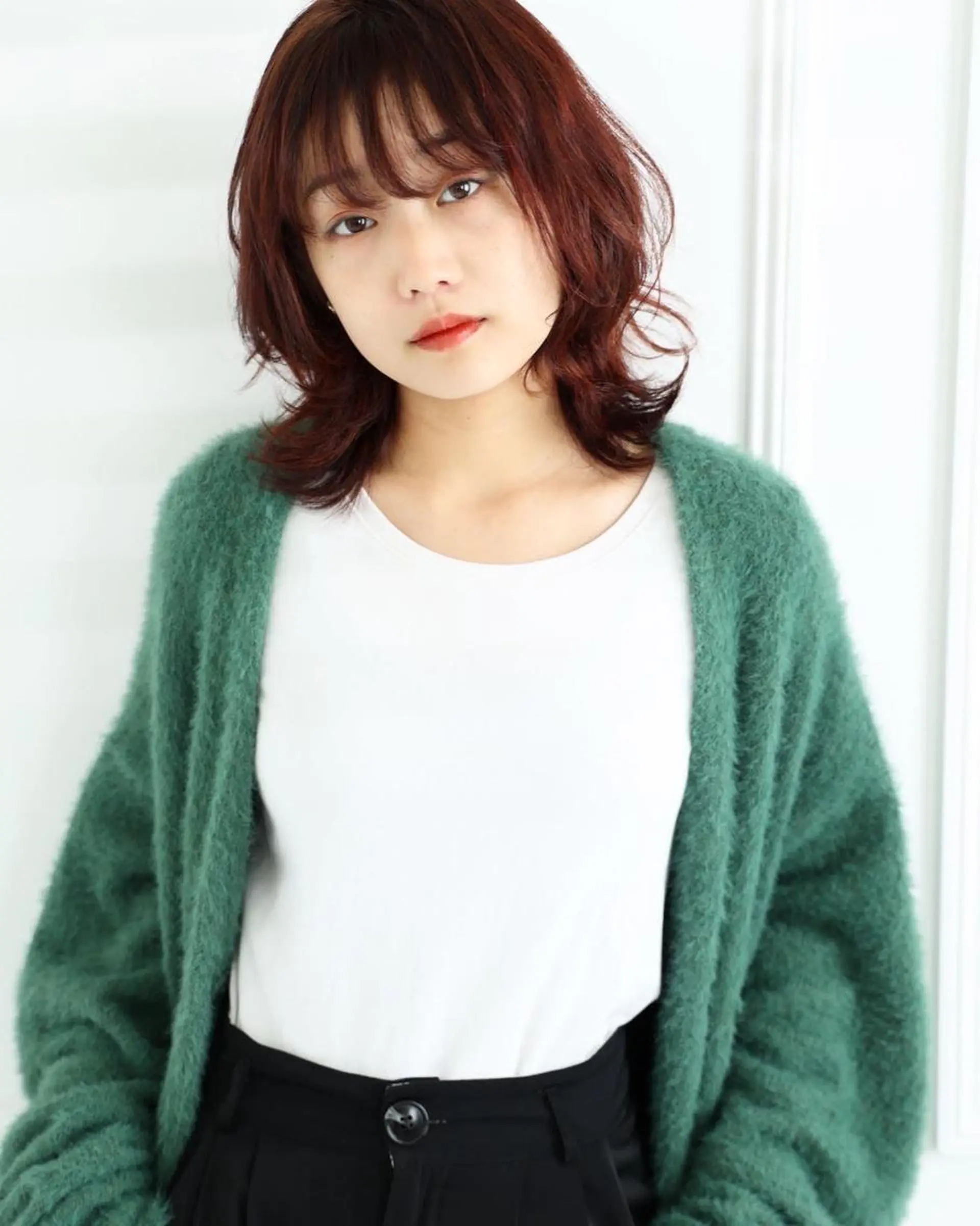 ミディアム Hair make rise;🫧のヘアスタイル