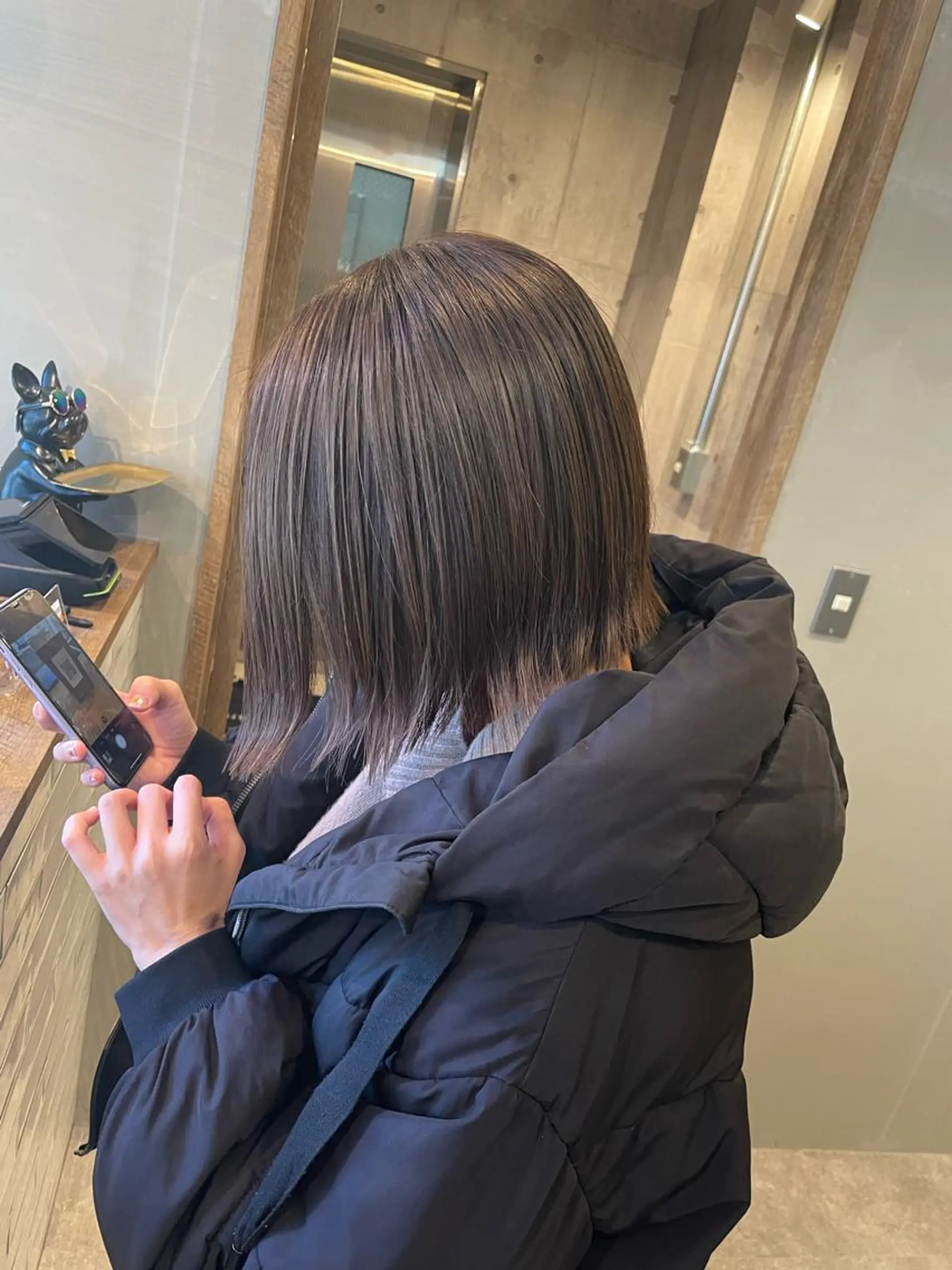 ショート ヘアカラー トリートメント S.BROOM なんばTAKUYAのヘアスタイル