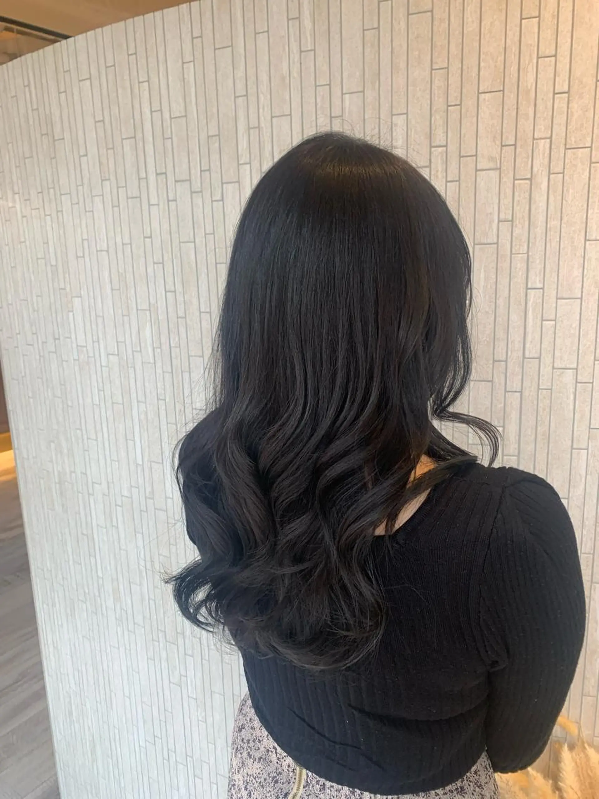 セミロング カラー 透明感カラー Aya/四条烏丸/ インナーカラーのヘアスタイル