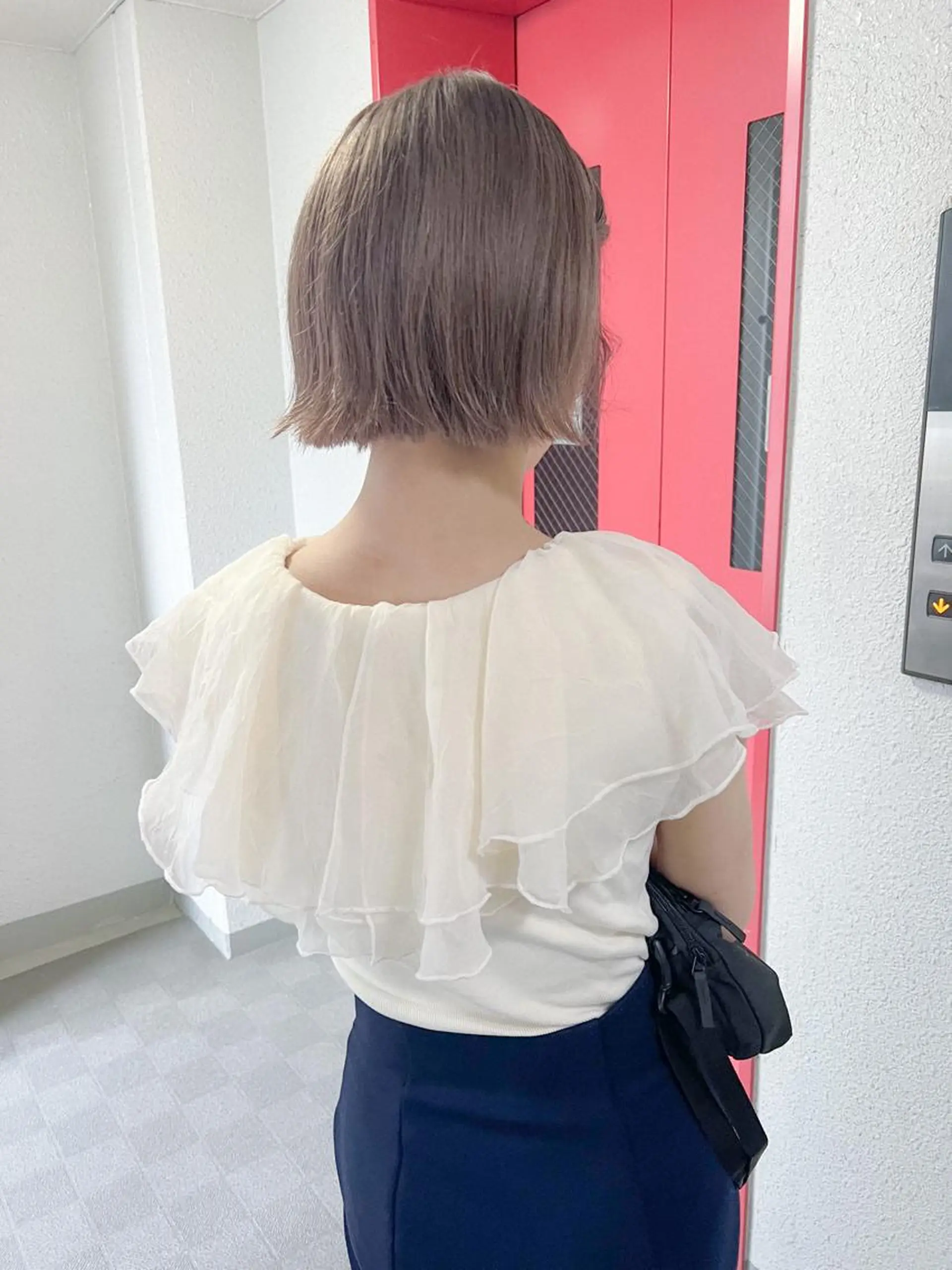 ショート カラー ピンクカラー カラーパティシエ facce🌼ikoのヘアスタイル