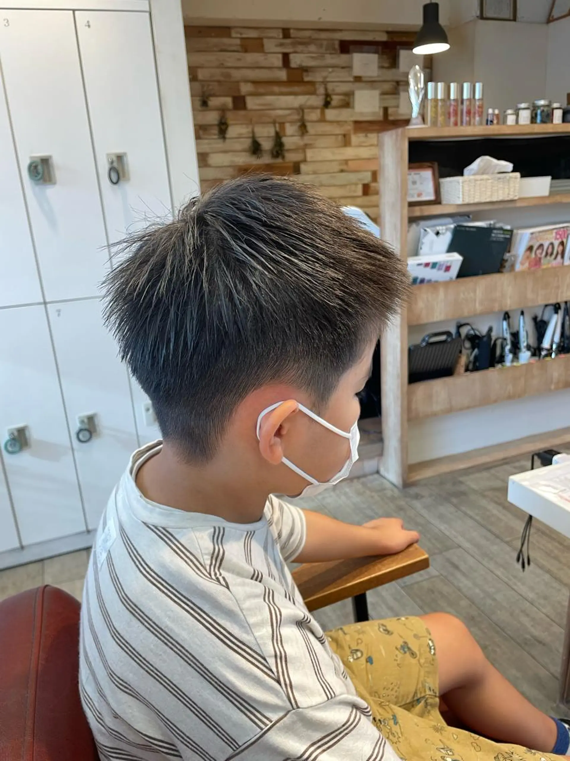 メンズ キッズ 刈り上げ カット LOG/所属・なりたいを叶えます！ 出口 紗依のヘアスタイル