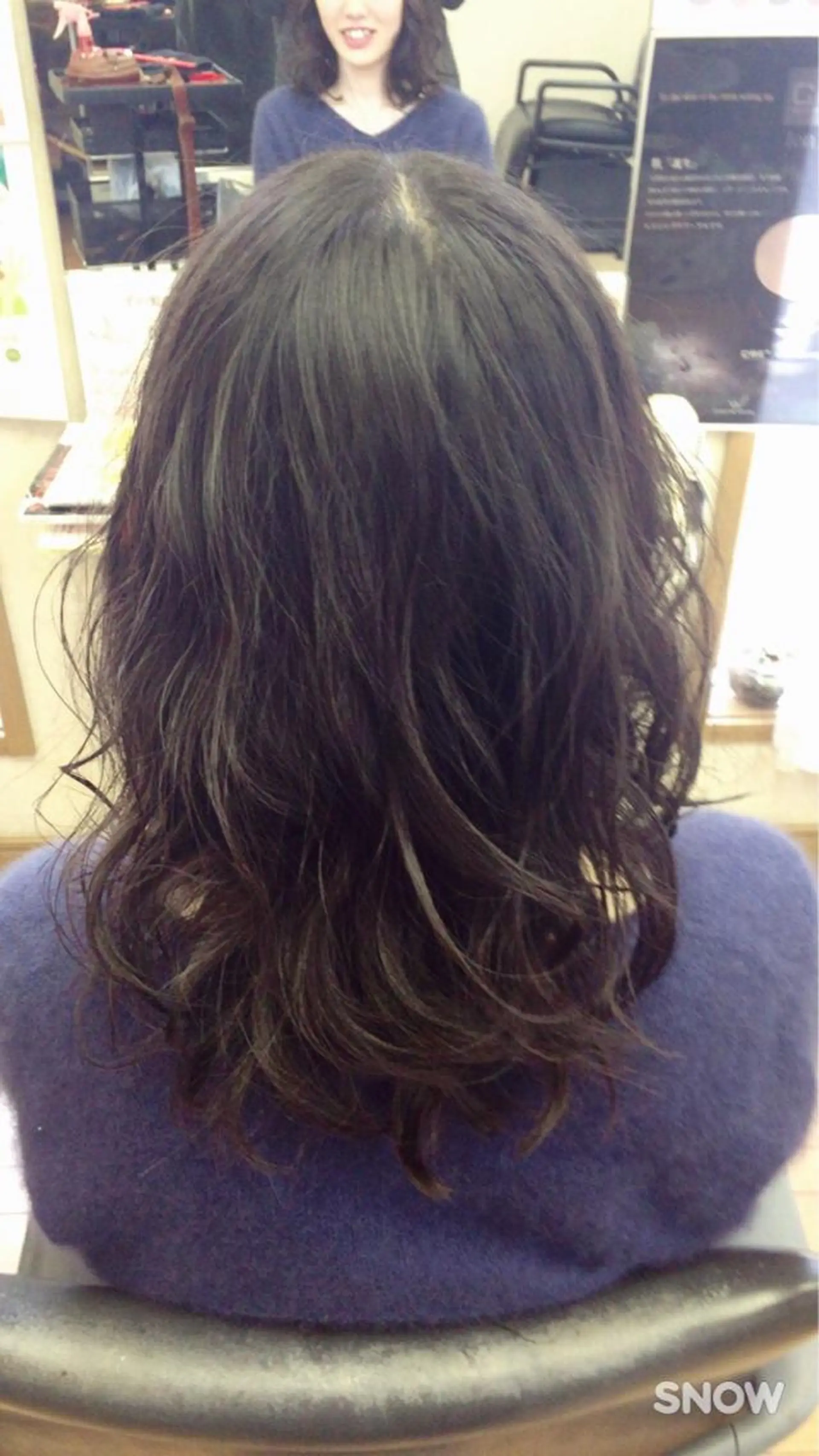 セミロング 加藤 千秋のヘアスタイル