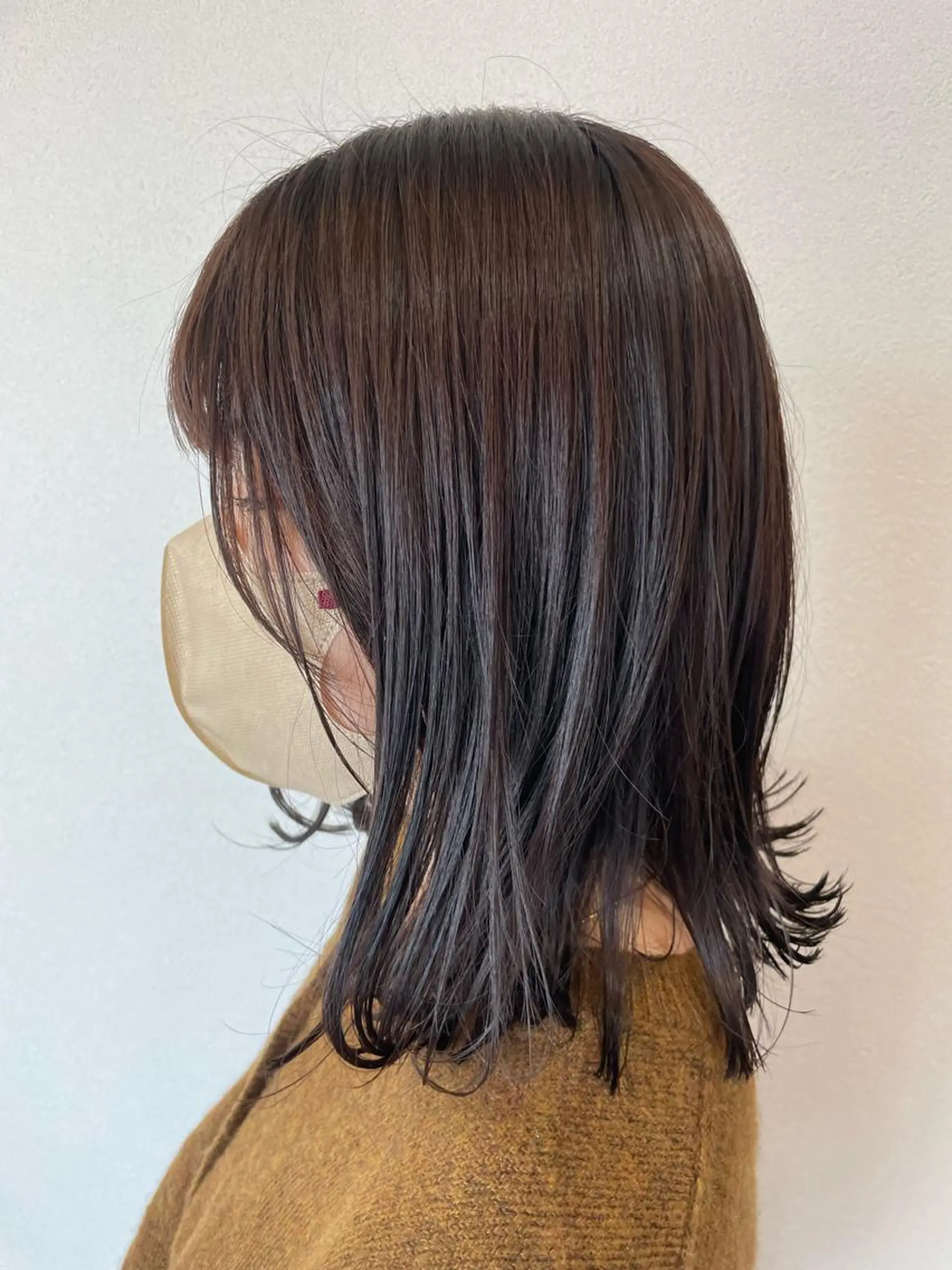 ミディアム カラー ボブ/髪質改善/ soiナカジママドリのヘアスタイル