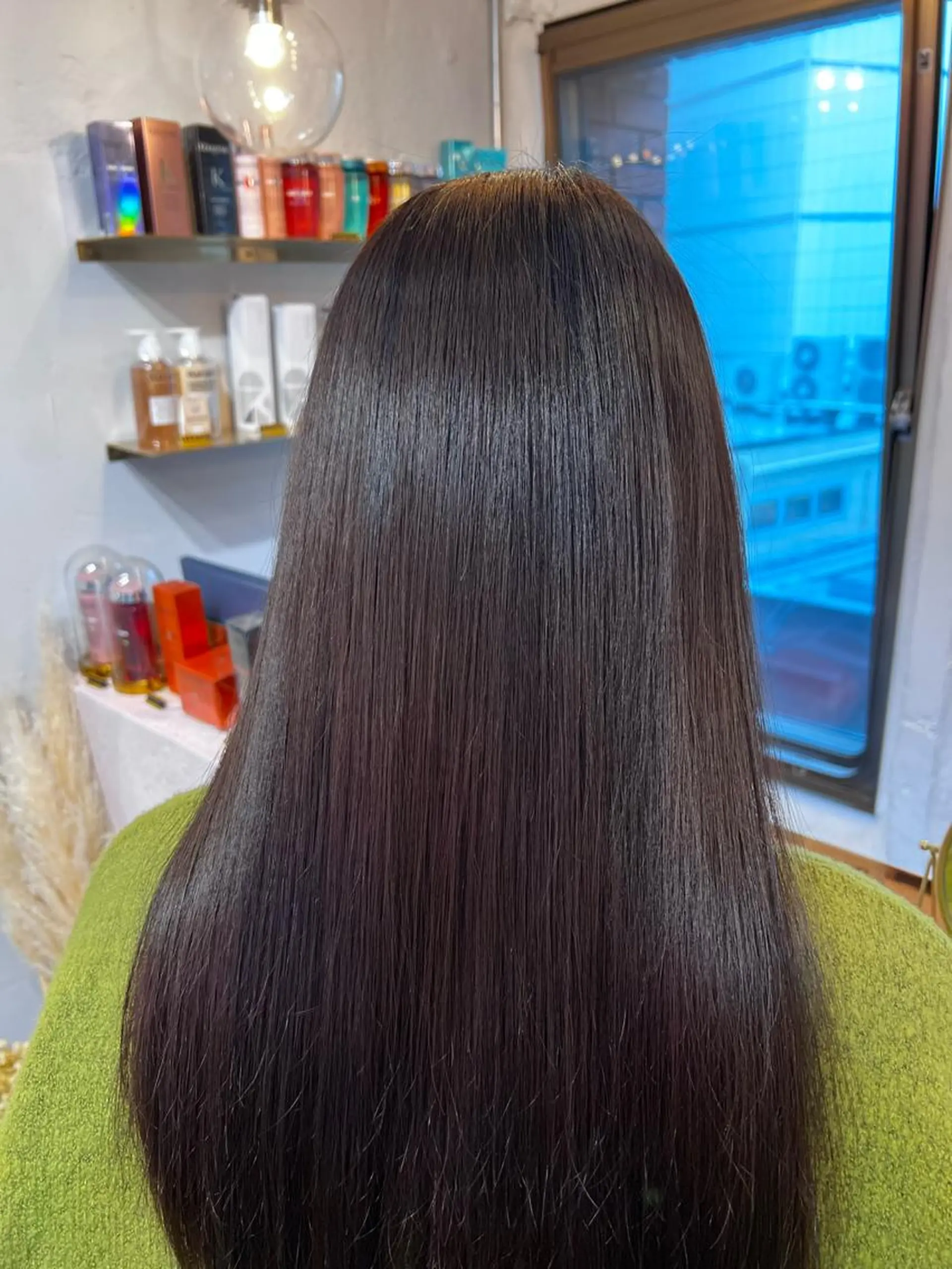 ロング 髪質改善 韓国風ヘア トリートメント トリートメント 🎀しゅな/韓国 レイヤー/透明感♡のヘアスタイル