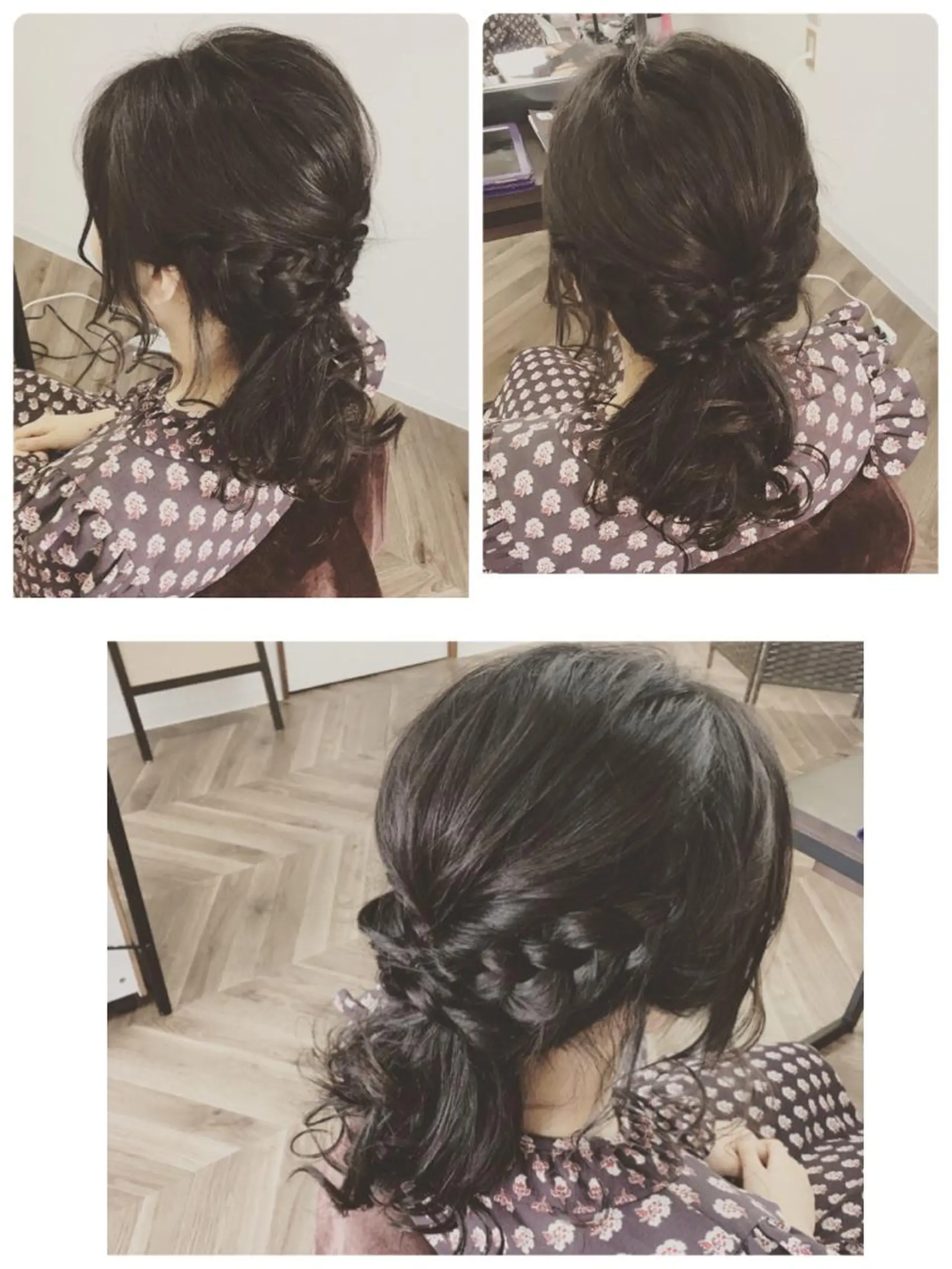 ヘアアレンジ ヘアセット 中原 梨沙のヘアスタイル