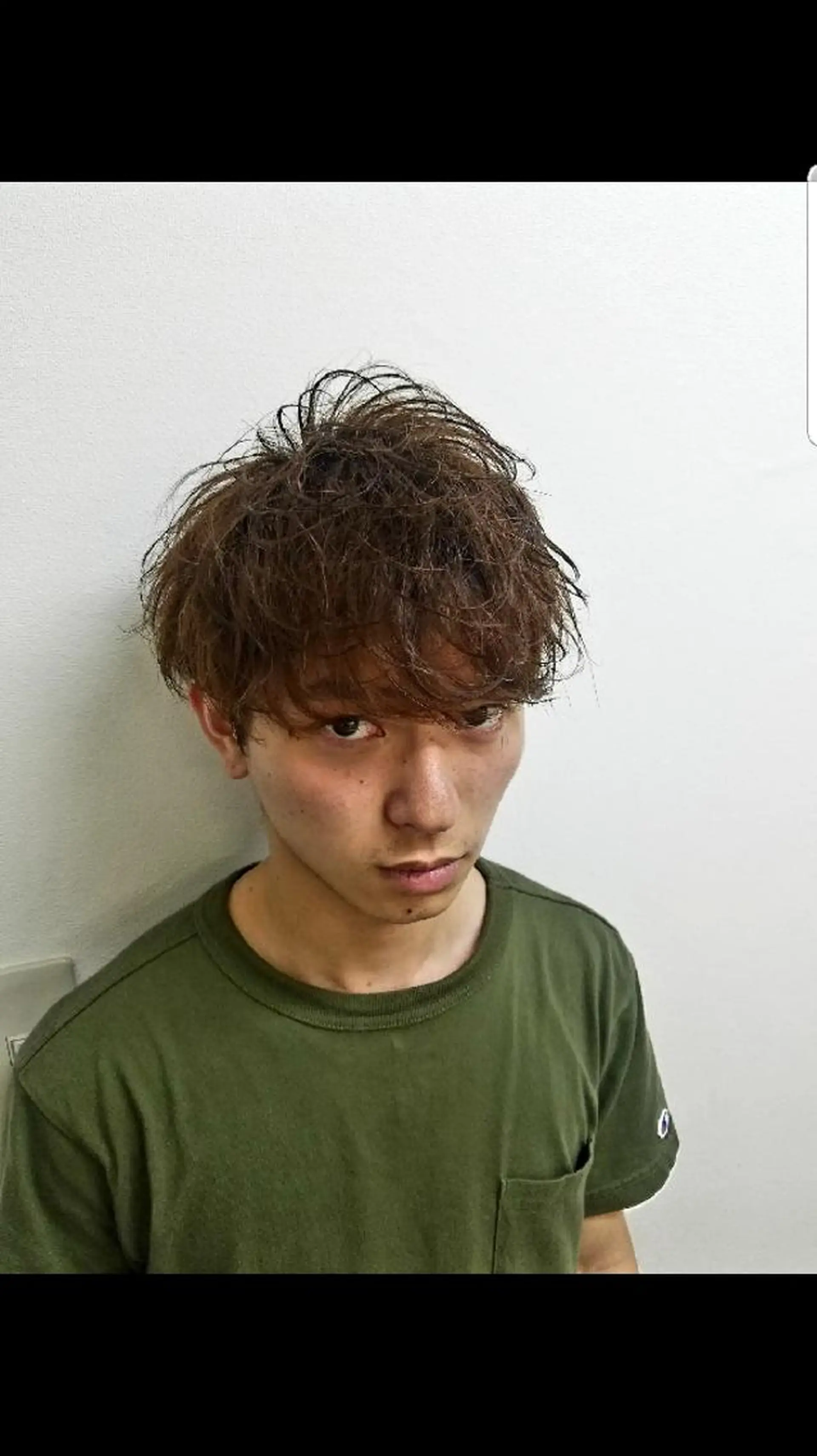カラー メンズ 高橋 功大のヘアスタイル