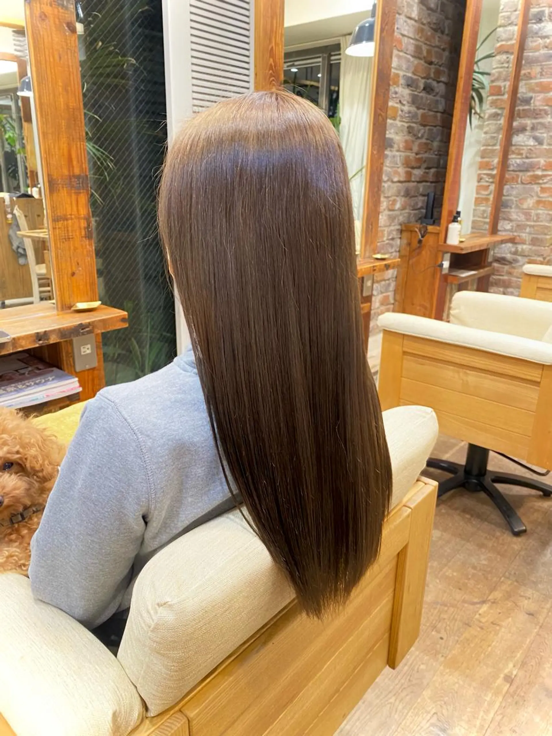 セミロング ‎🤍透明感カラー 【仙川】セリナ‎🤍のヘアスタイル