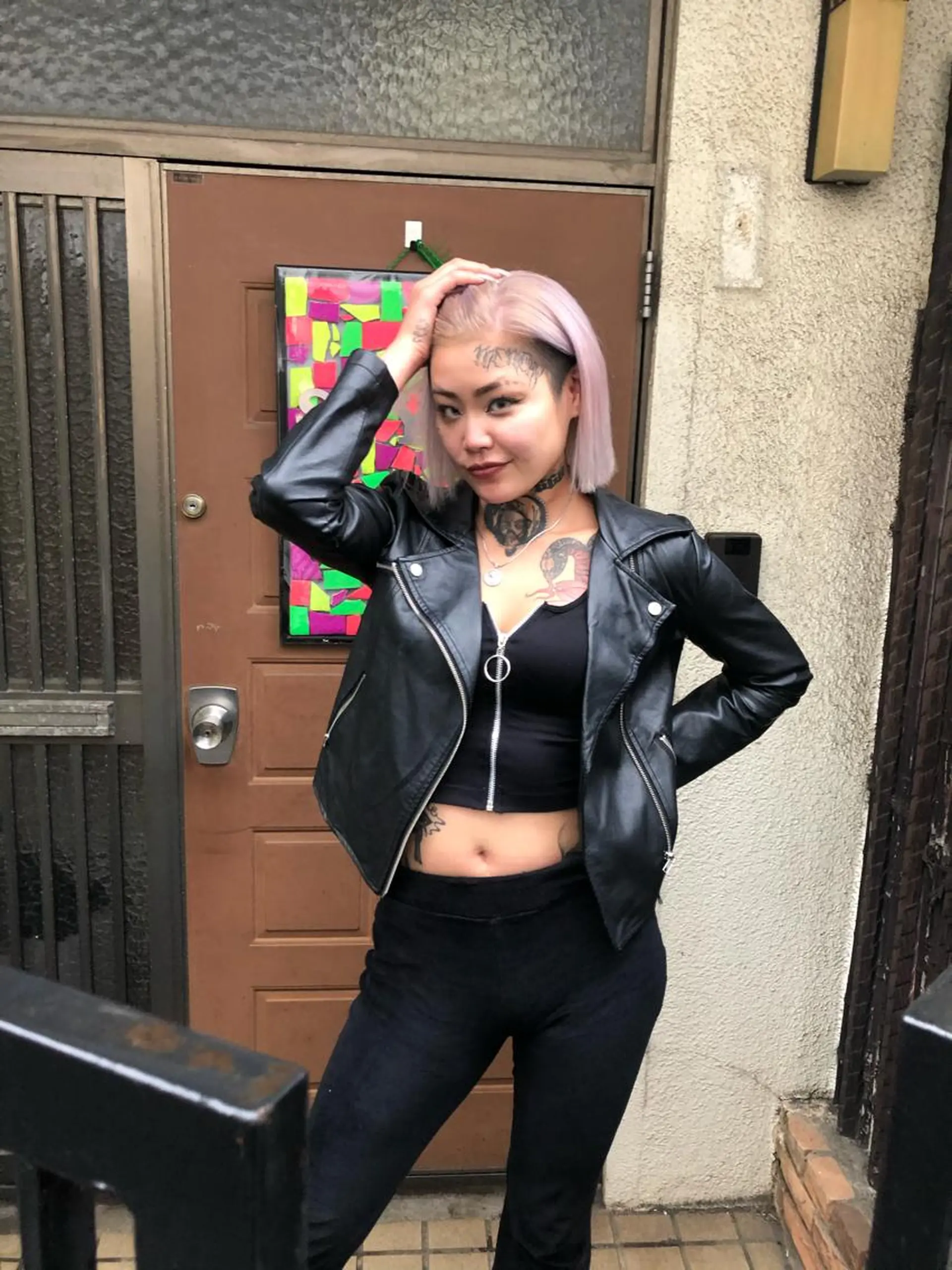 ショート カラー レッドカラー エクステ 特殊ヘア師 /TANIのヘアスタイル