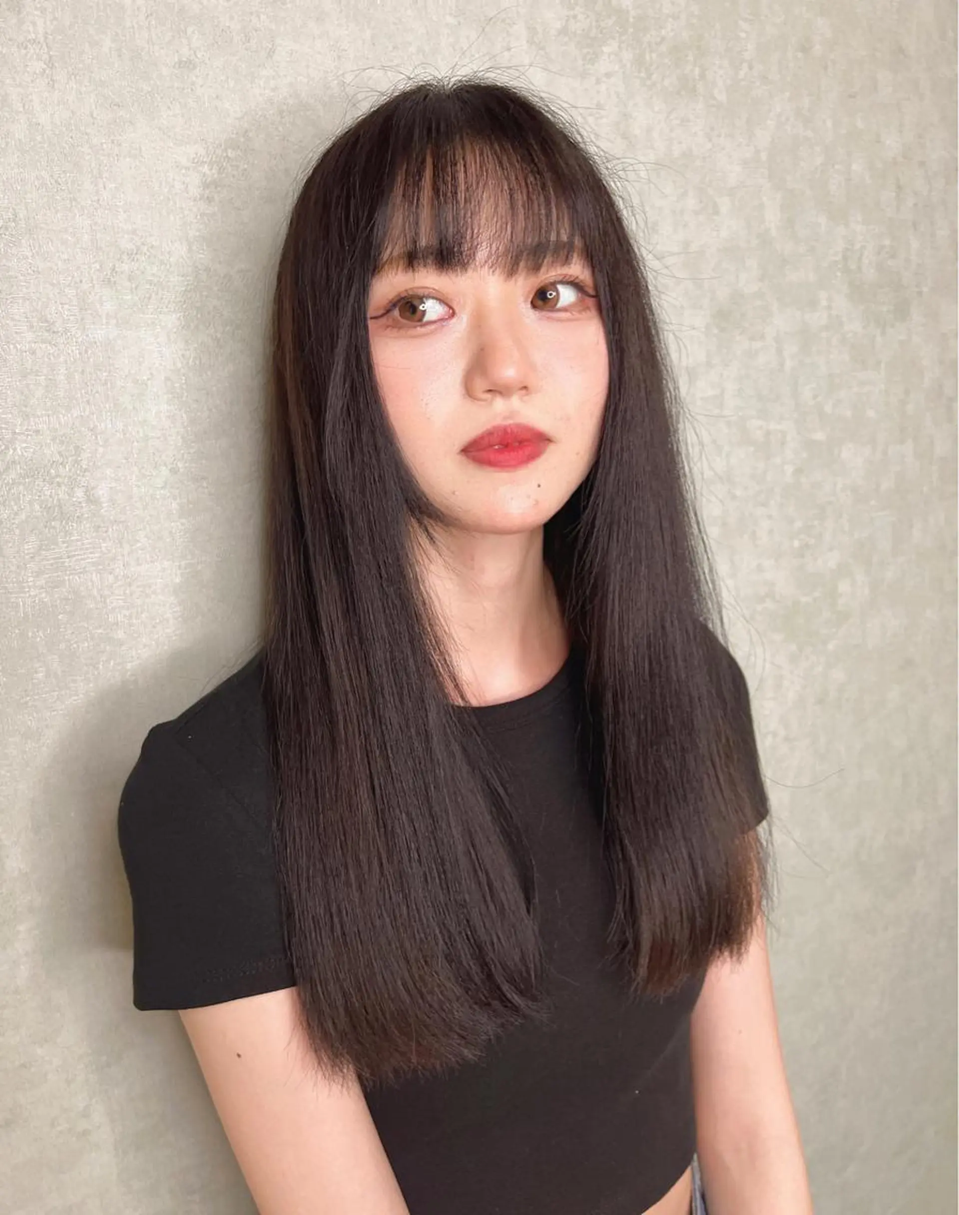 ロング 北野 奨のヘアスタイル