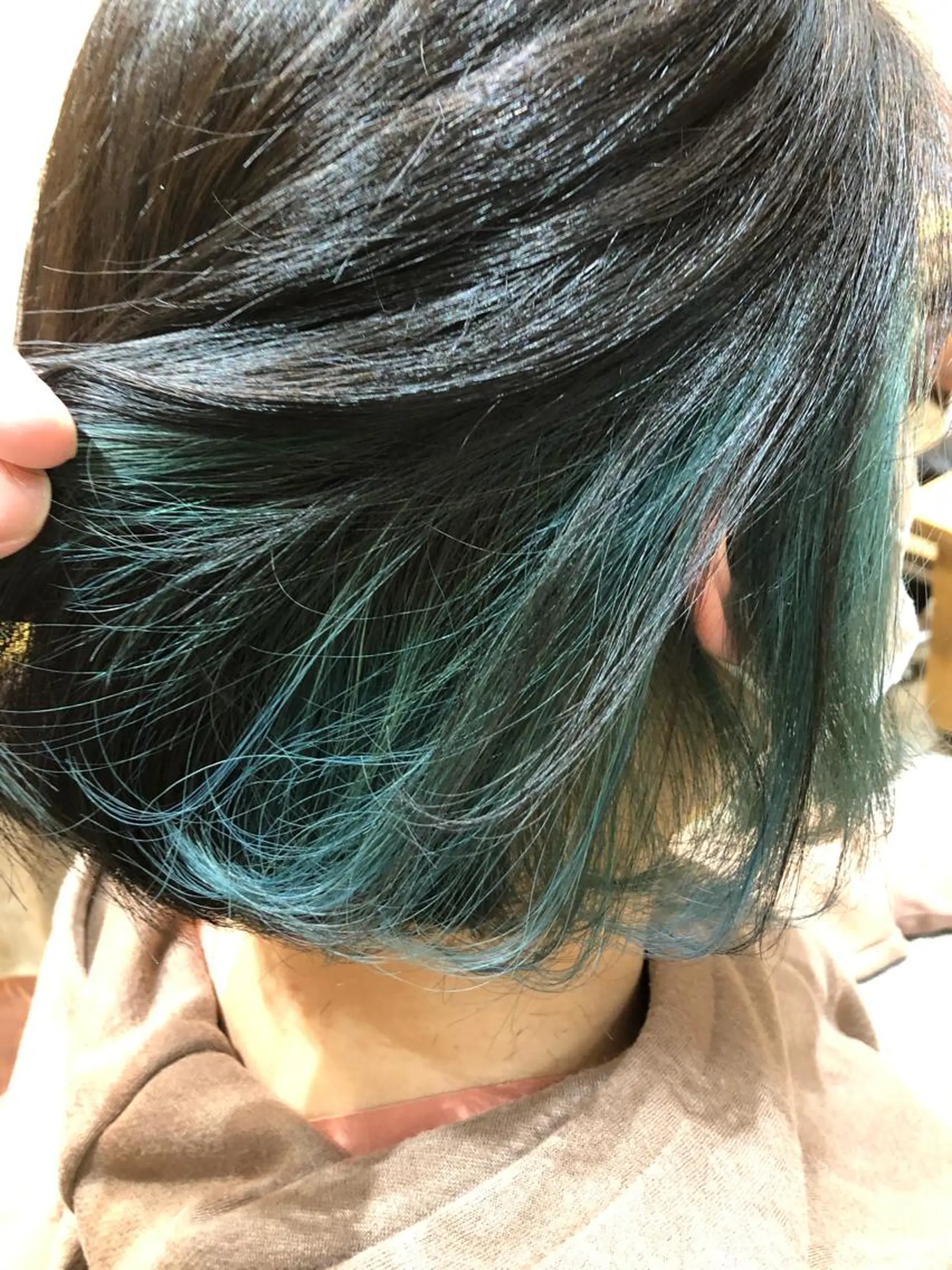 ミディアム カラー ⭐️艶髪⭐️髪質改善 newi町田 山本のヘアスタイル