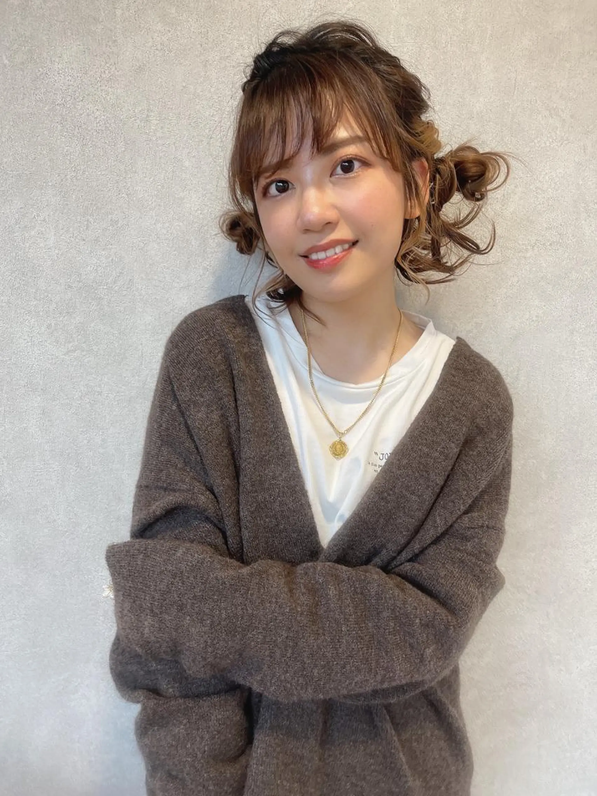ロング ヘアアレンジ m i k u n aのヘアスタイル