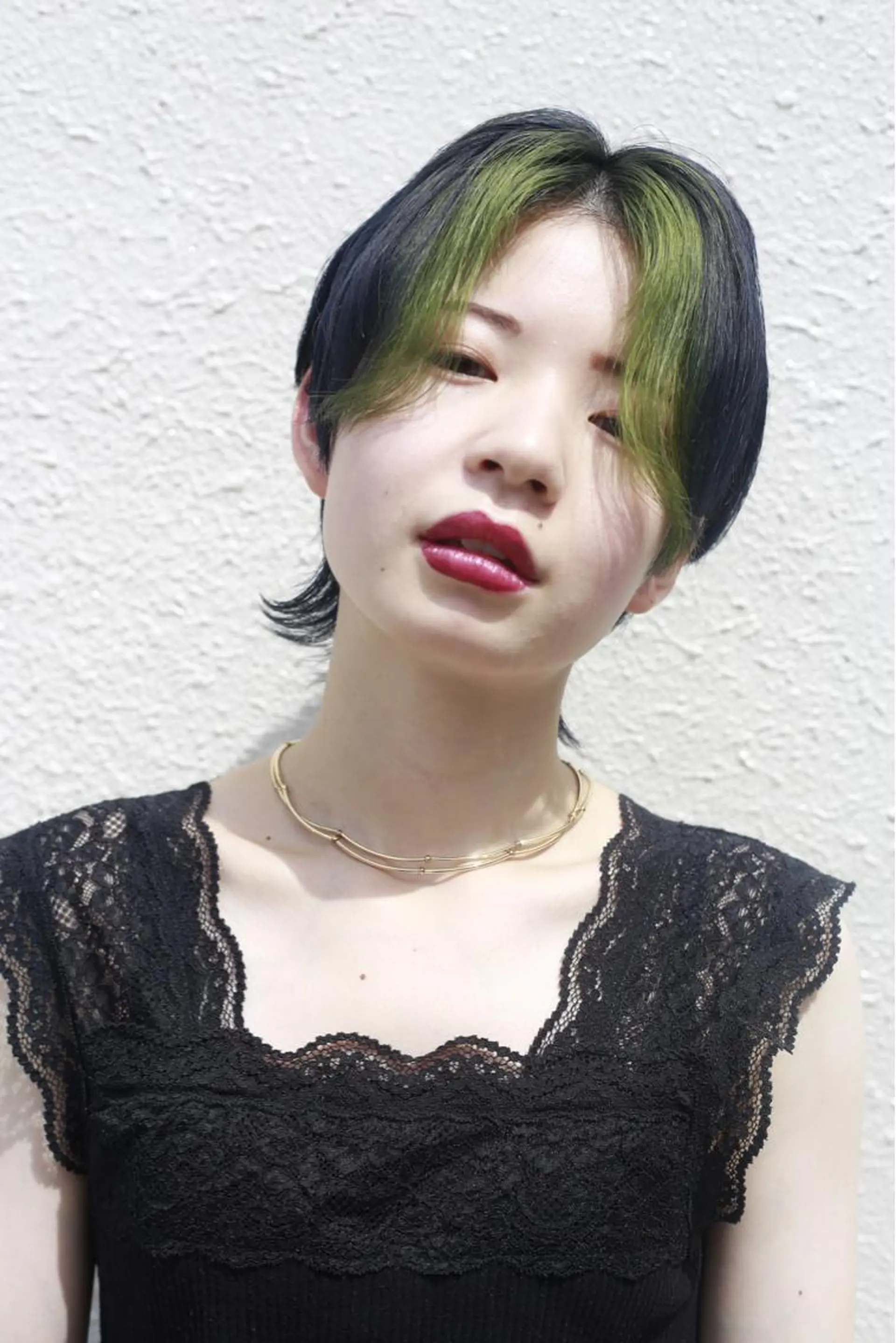 ショート カラー ヘアアレンジ like みやびのヘアスタイル