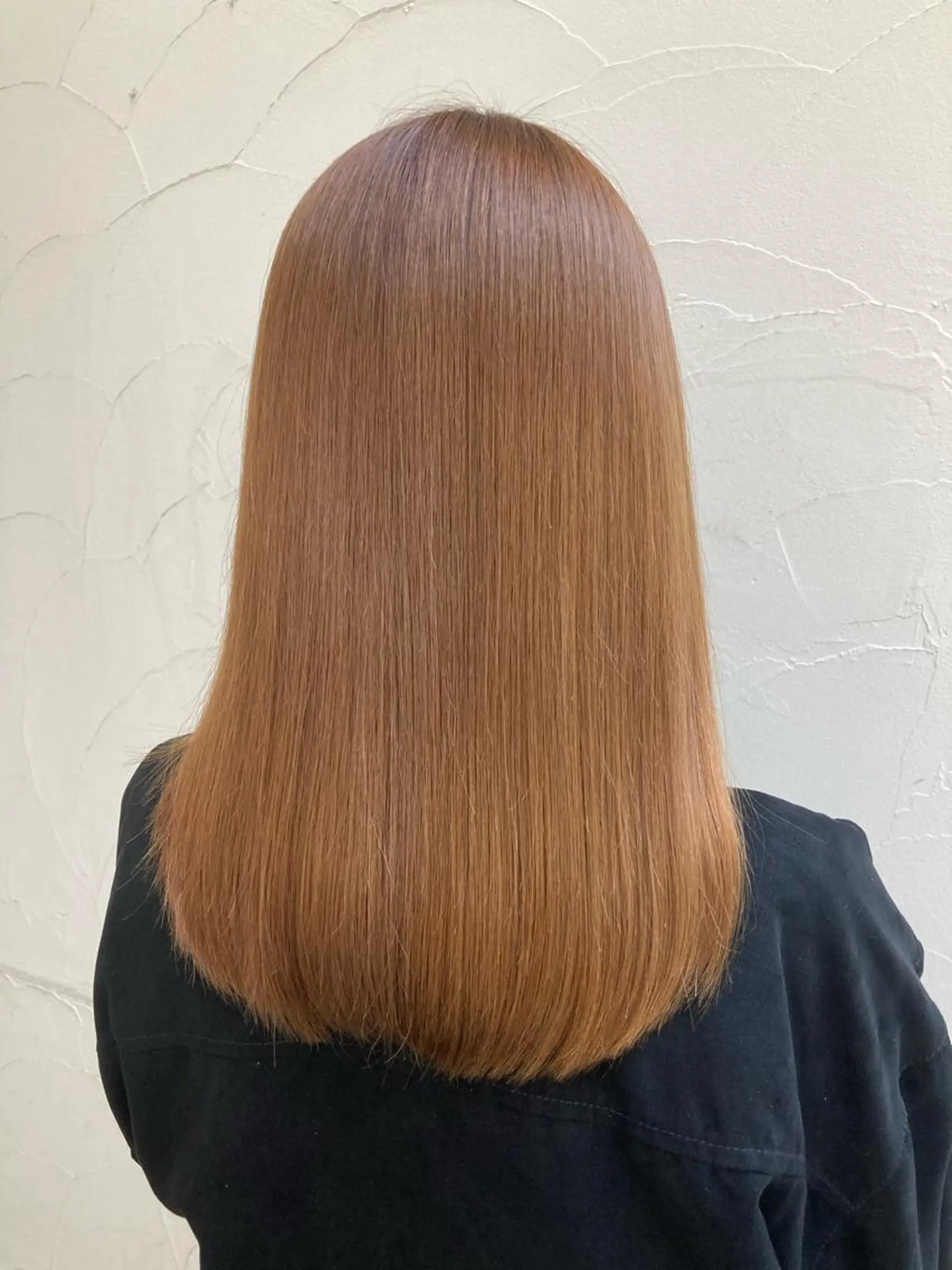 セミロング 三代 ゆりあのヘアスタイル