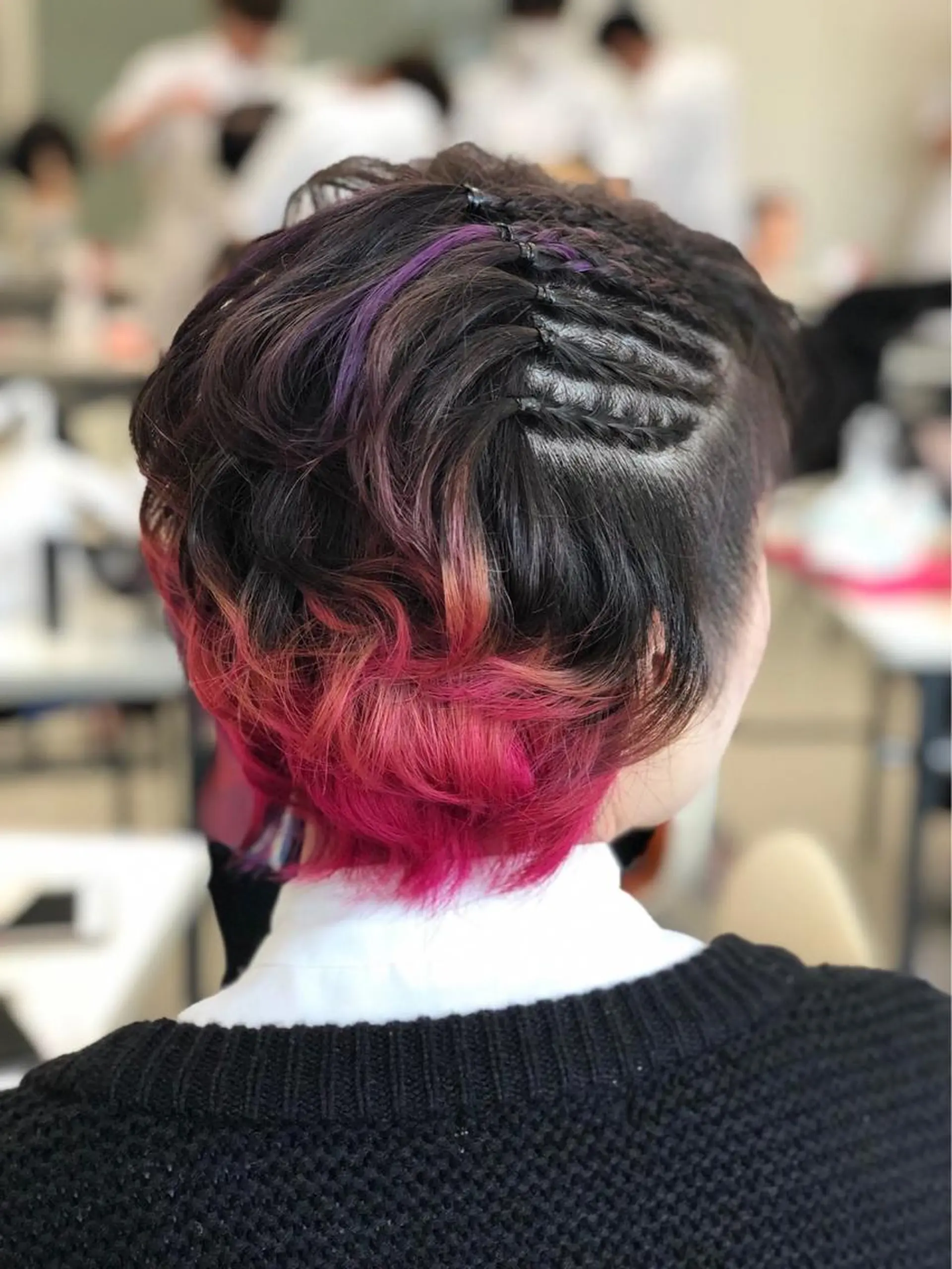 ショート カラー ヘアアレンジ PROGRESS Harukiのヘアスタイル