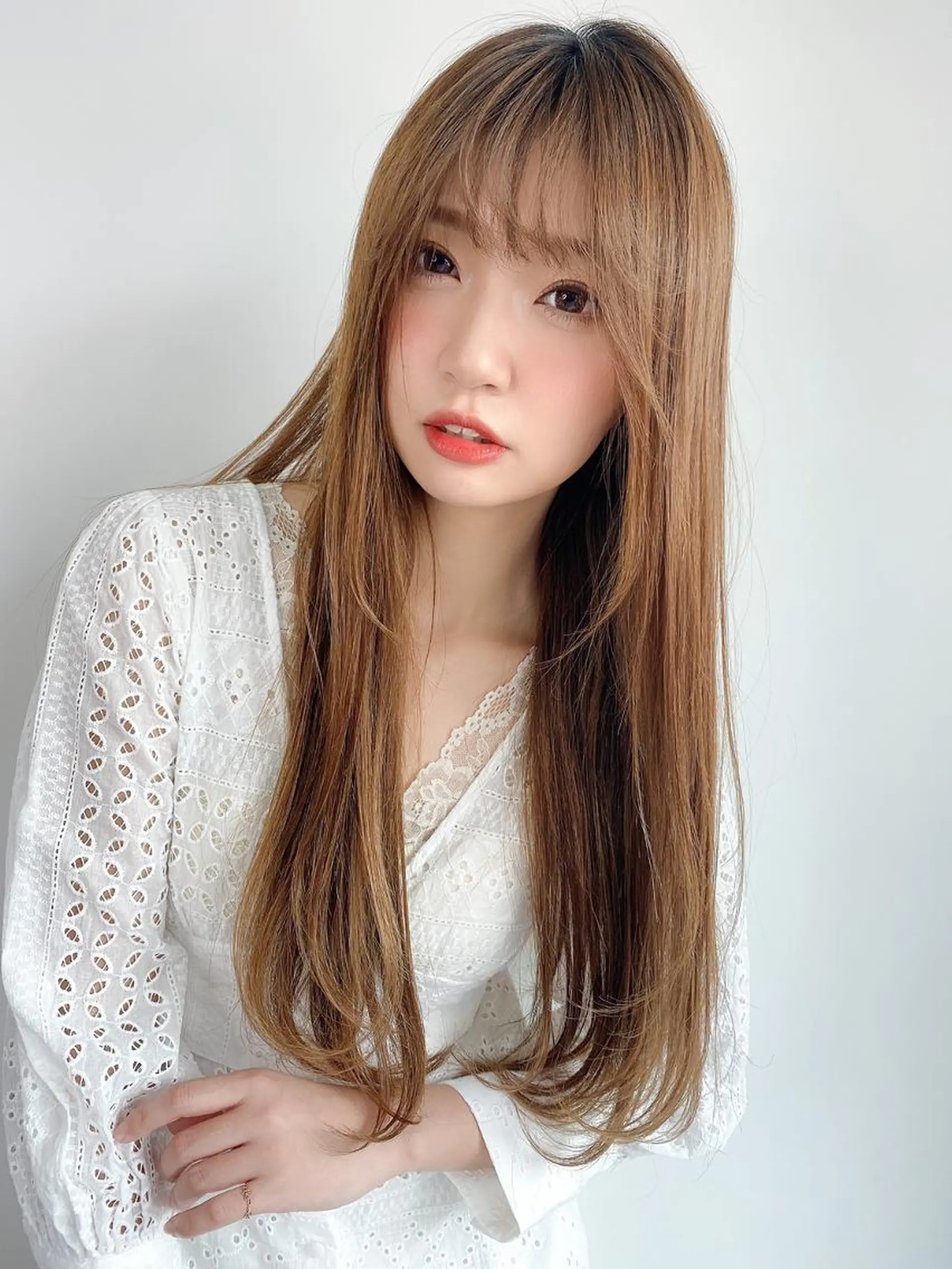 ロング カラー ロング トリートメント ⭐️Shelter by TOKYO⭐️のヘアスタイル