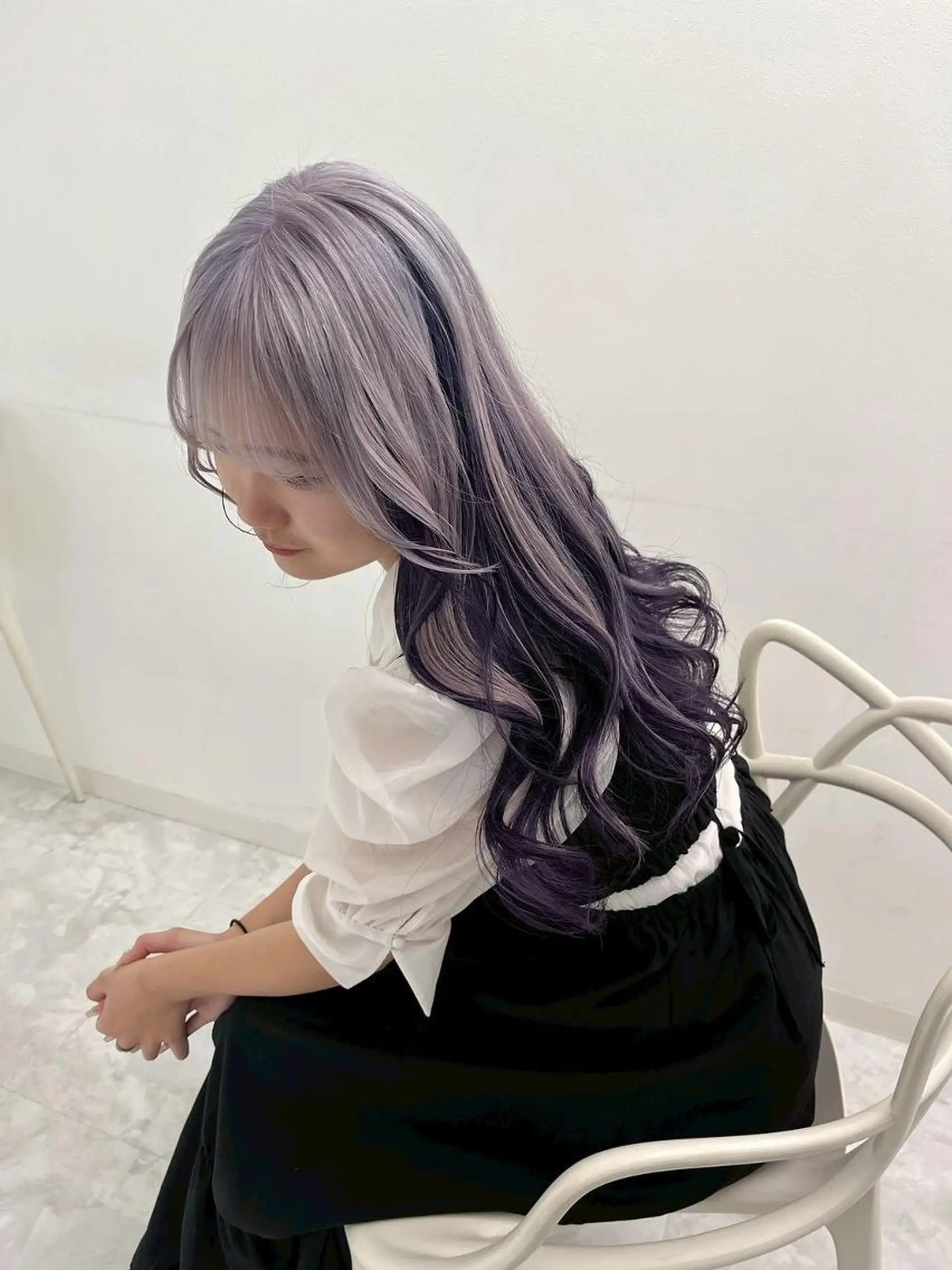 カラー ヘアカラー トリートメント ヘッドスパ ヘアセット 透明感♡やわらかブラ ウンヘア♡銀座美容室のヘアスタイル