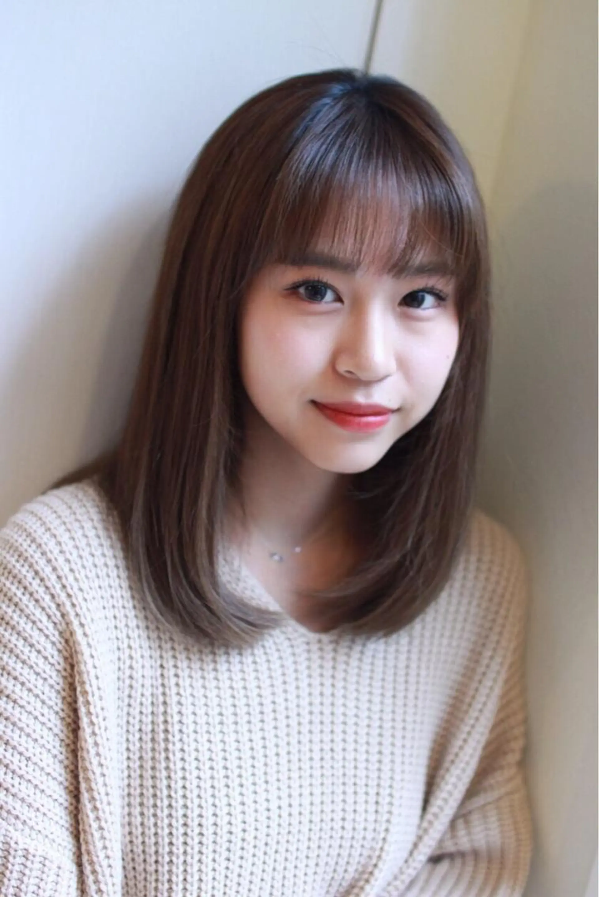 ミディアム レイヤー/韓国❣️ 髪質改善/e_kiのヘアスタイル