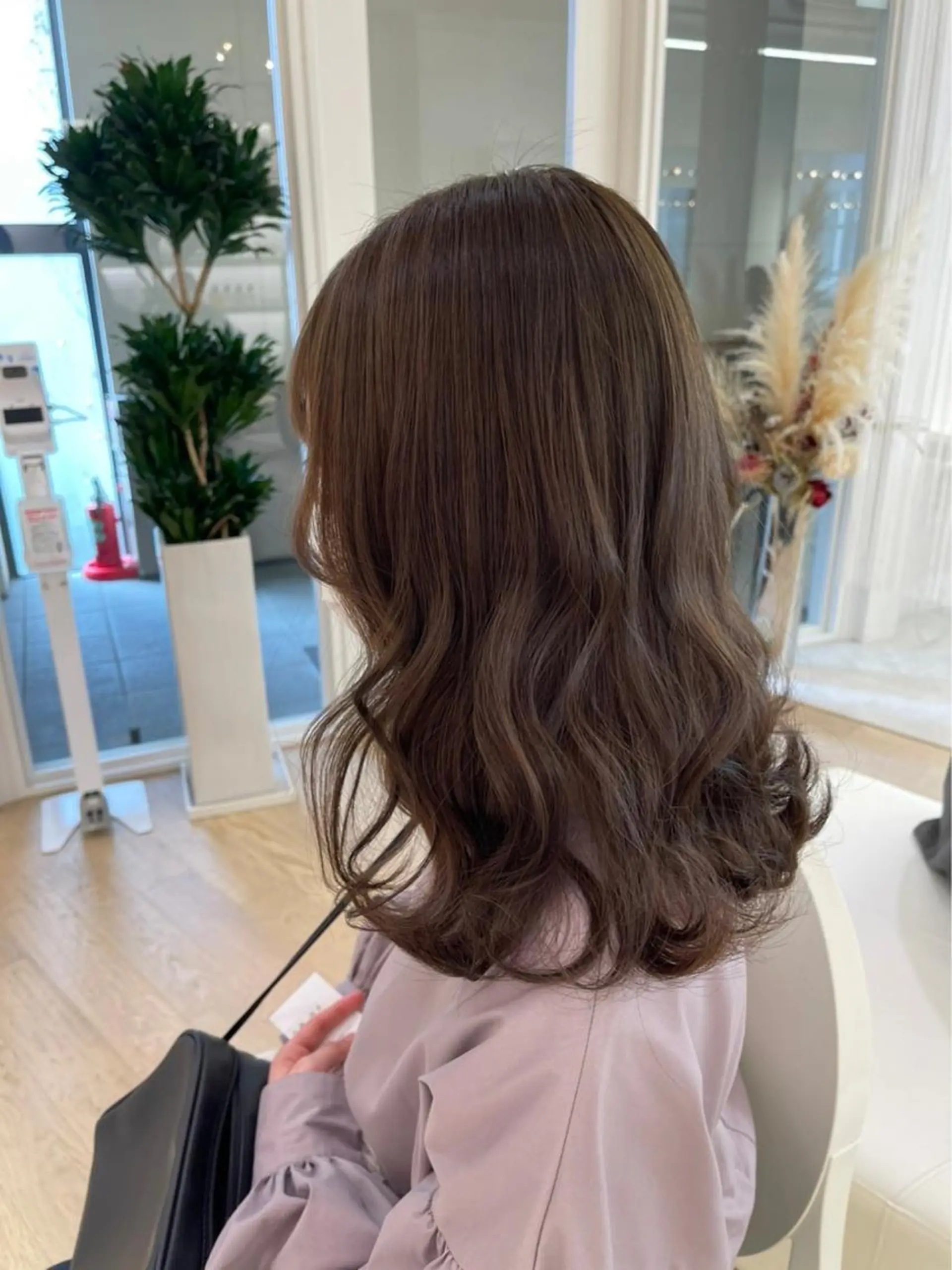 セミロング カラー Parve Mix /頓宮 稚愛🤍のヘアスタイル