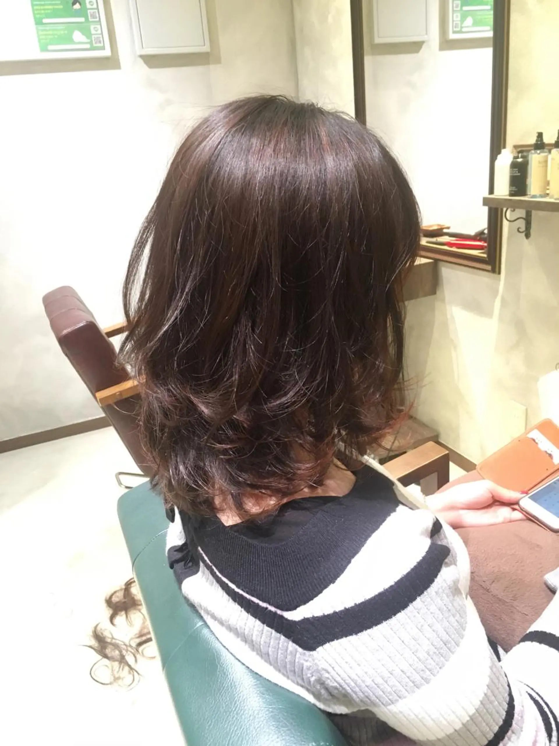 ミディアム 松村 崇弘のヘアスタイル