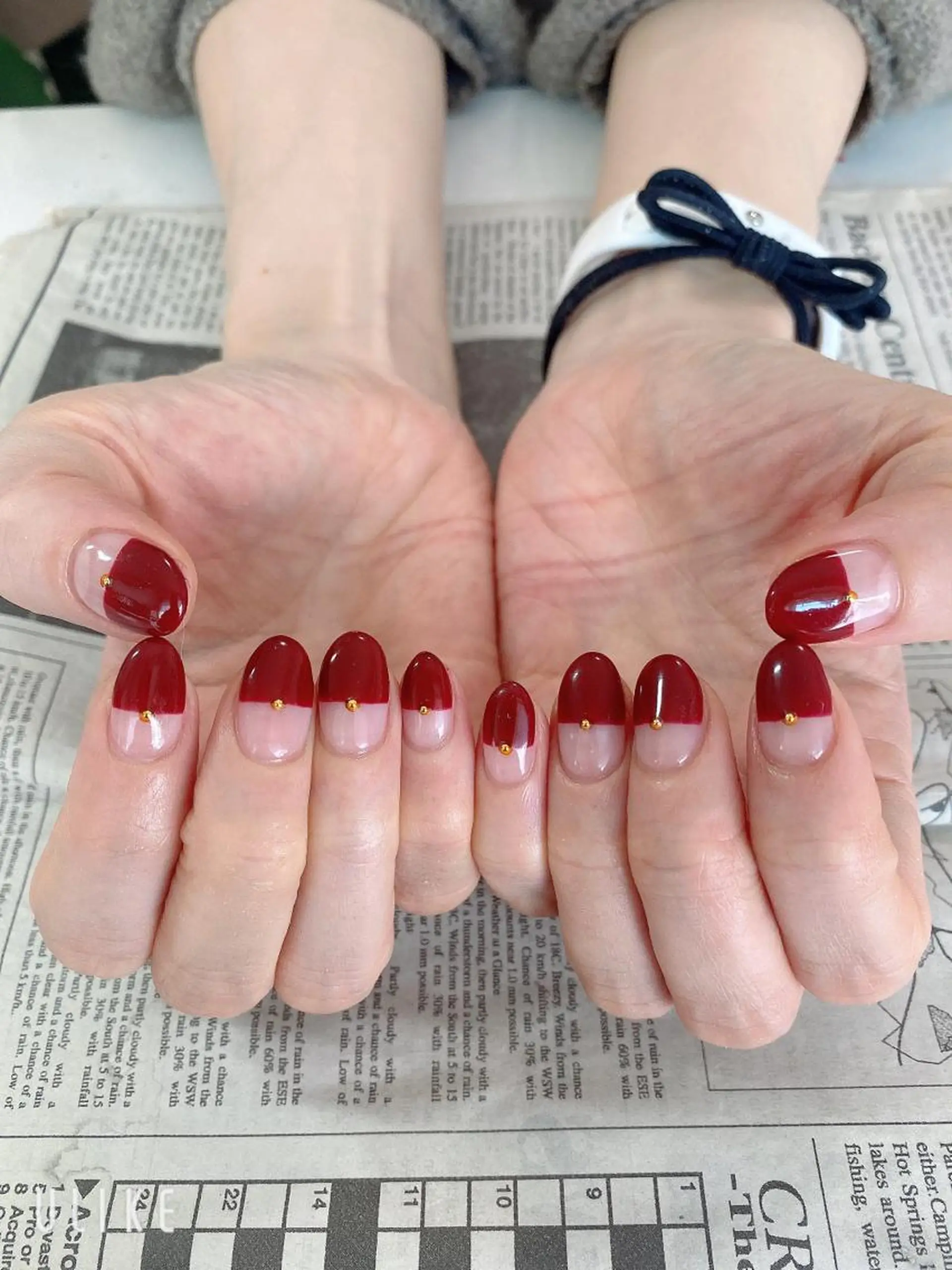 ネイル ハンドネイル ハンドケア 森山 舞のネイルデザイン