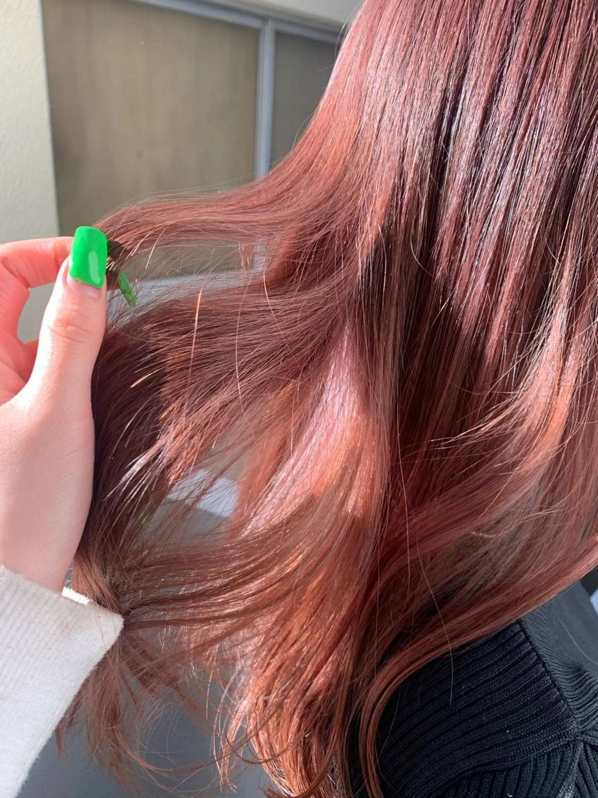 セミロング カラー MANAMI 🥀ウルフカットのヘアスタイル