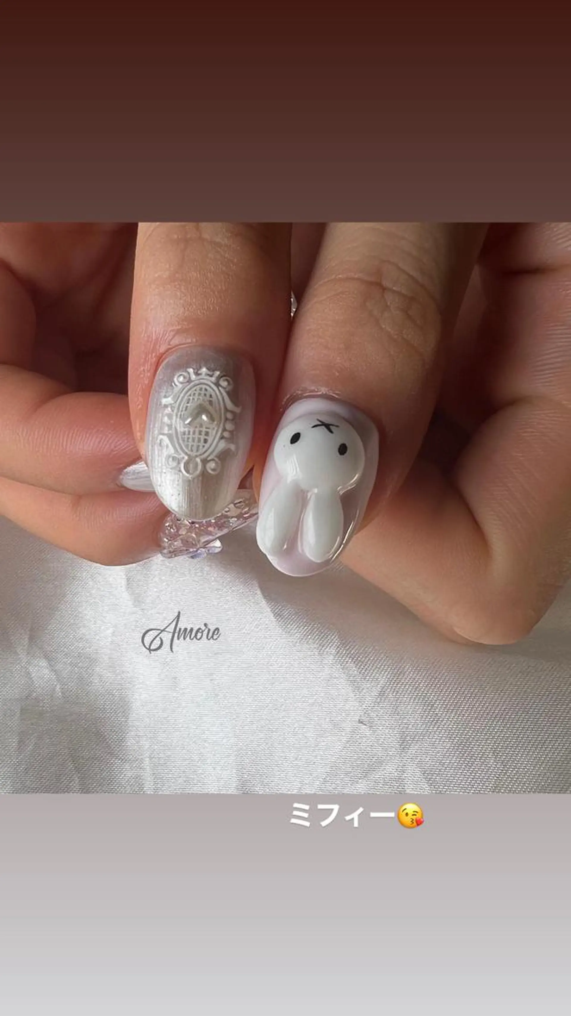 ネイル ジェルネイル ミラーネイル オフィスネイル パラジェル You kyehwaのネイルデザイン