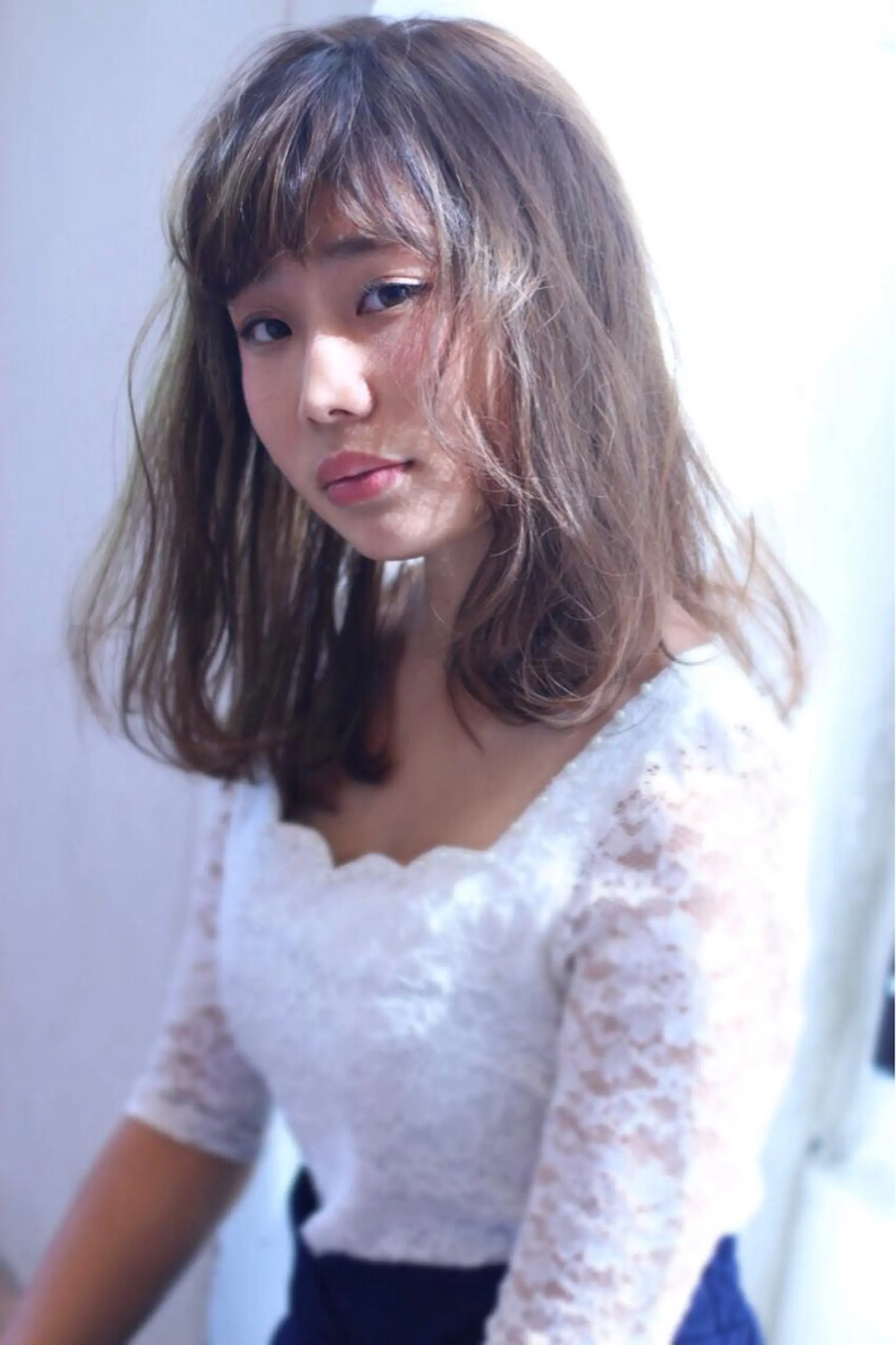 ミディアム セミロング カラー TOPstylist ✂️フセケイタ✂️のヘアスタイル