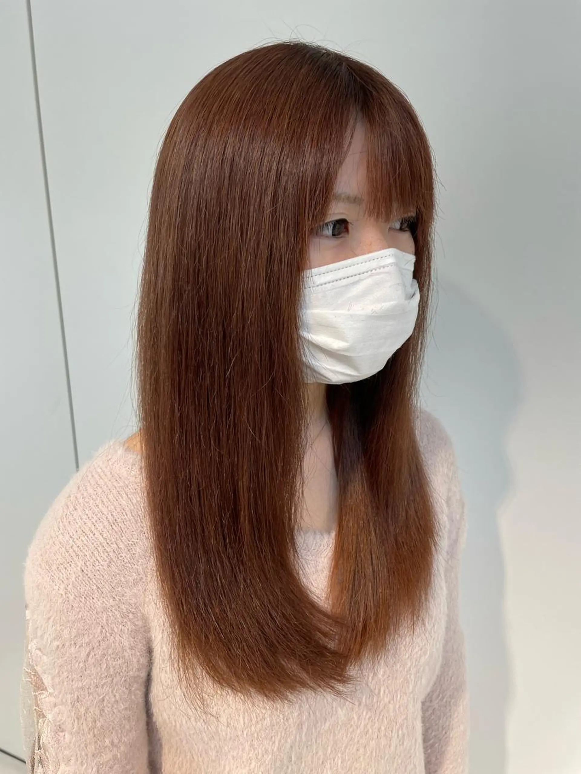 ロング カラー 🐬脱白髪染めカラー 清水大世🐬のヘアスタイル