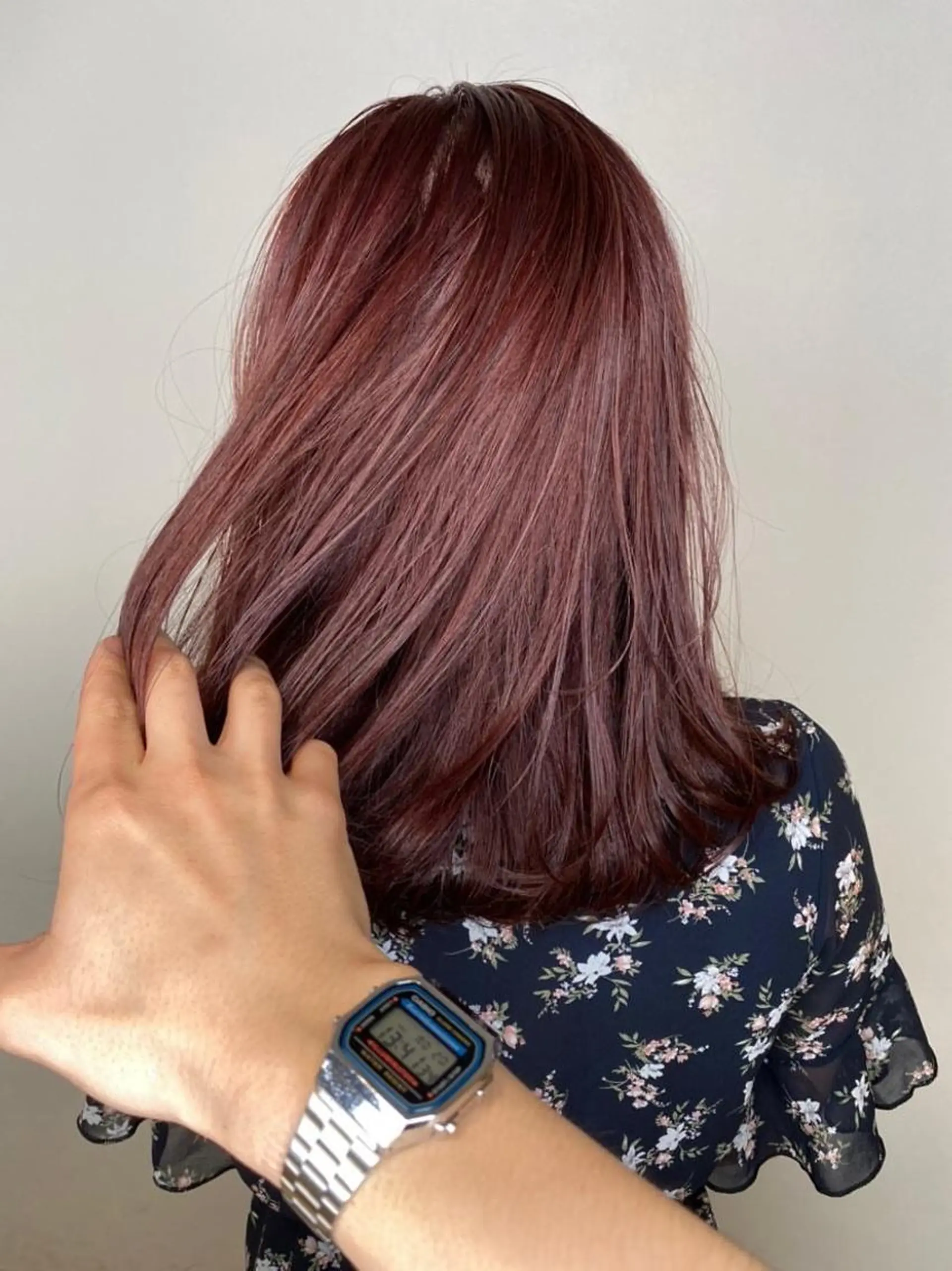 ミディアム カット stylist 小川 直紀のヘアスタイル