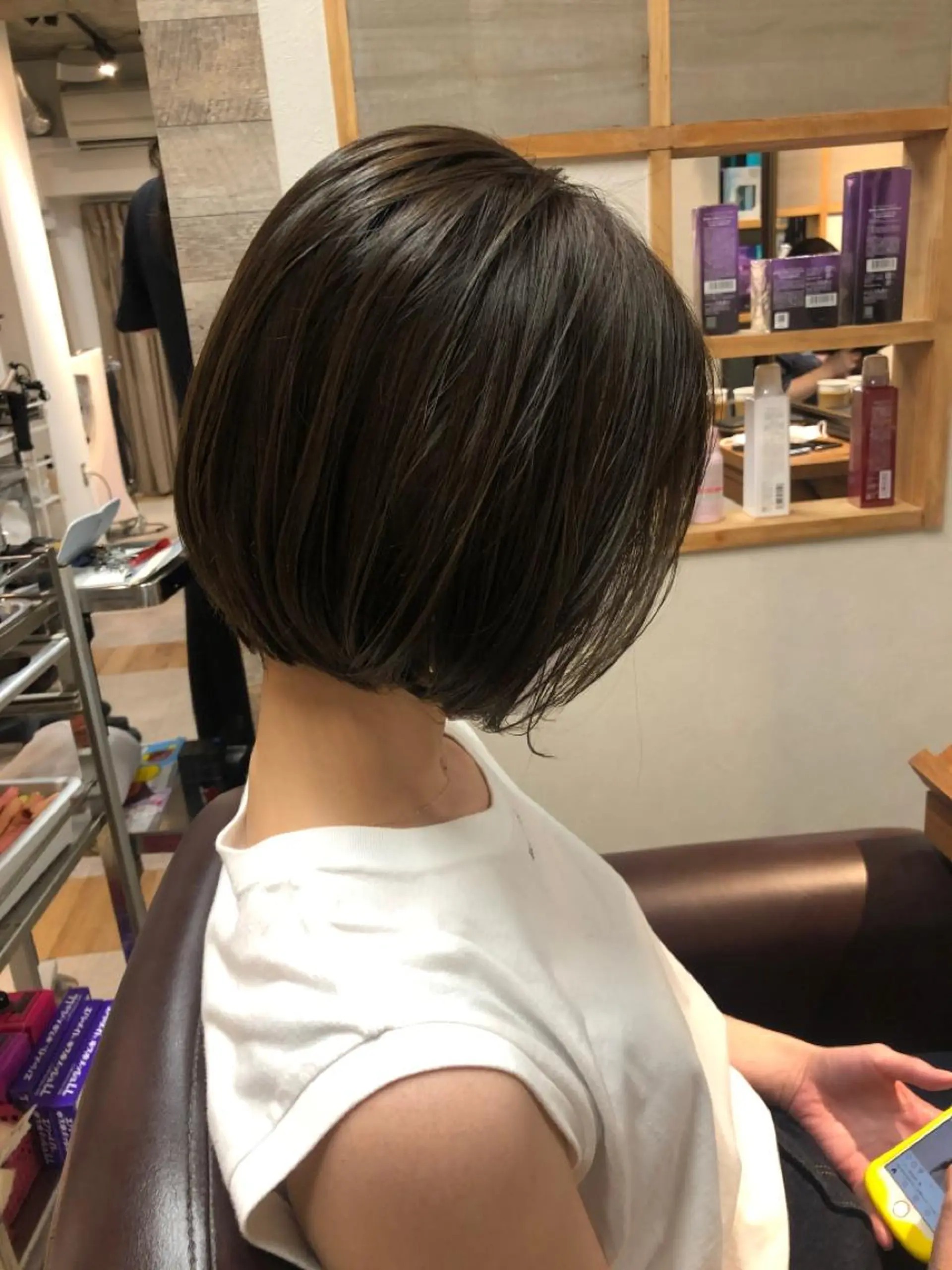 ショート パーマ 髪質改善 縮毛矯正 デジタルパーマ tuuli トゥーリのヘアスタイル