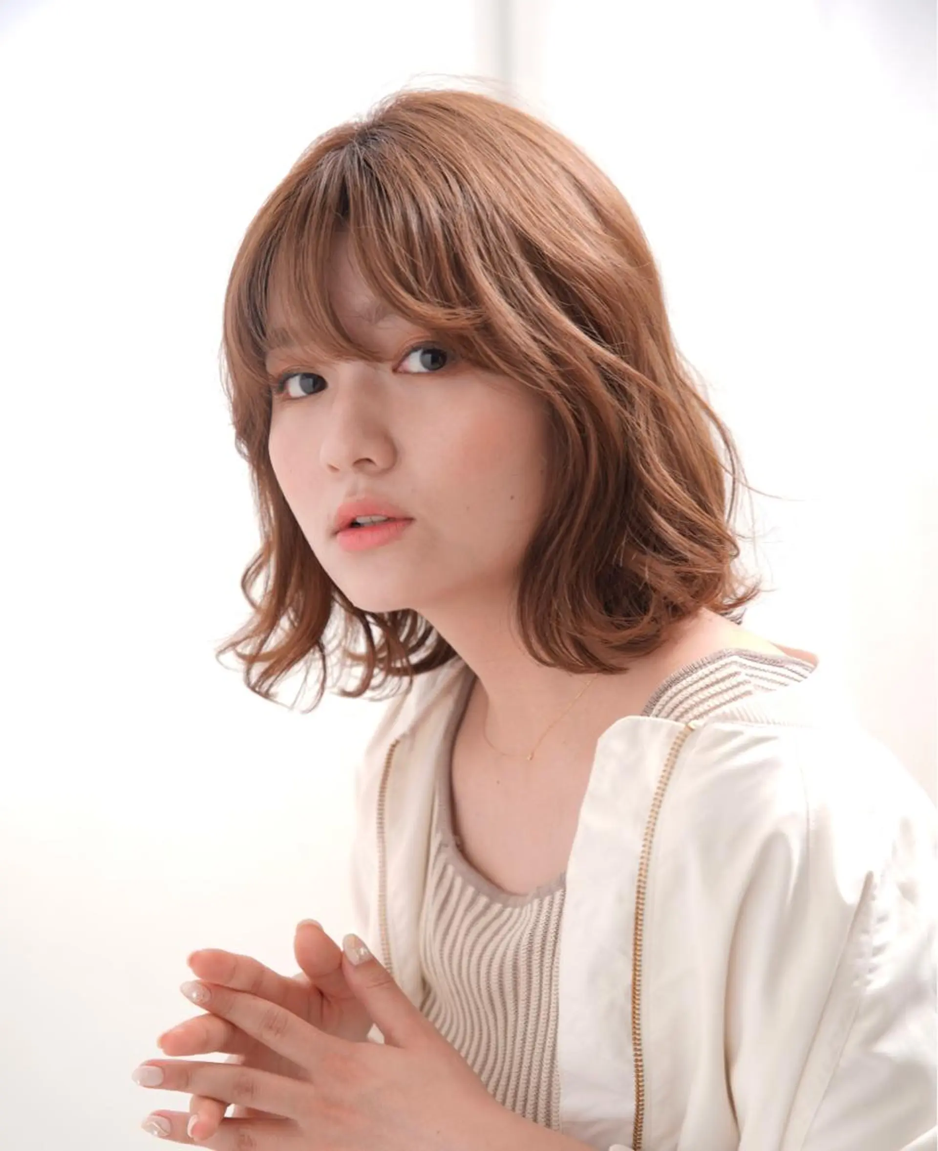 カラー ヘアカラー 江田 智沙穂のヘアスタイル