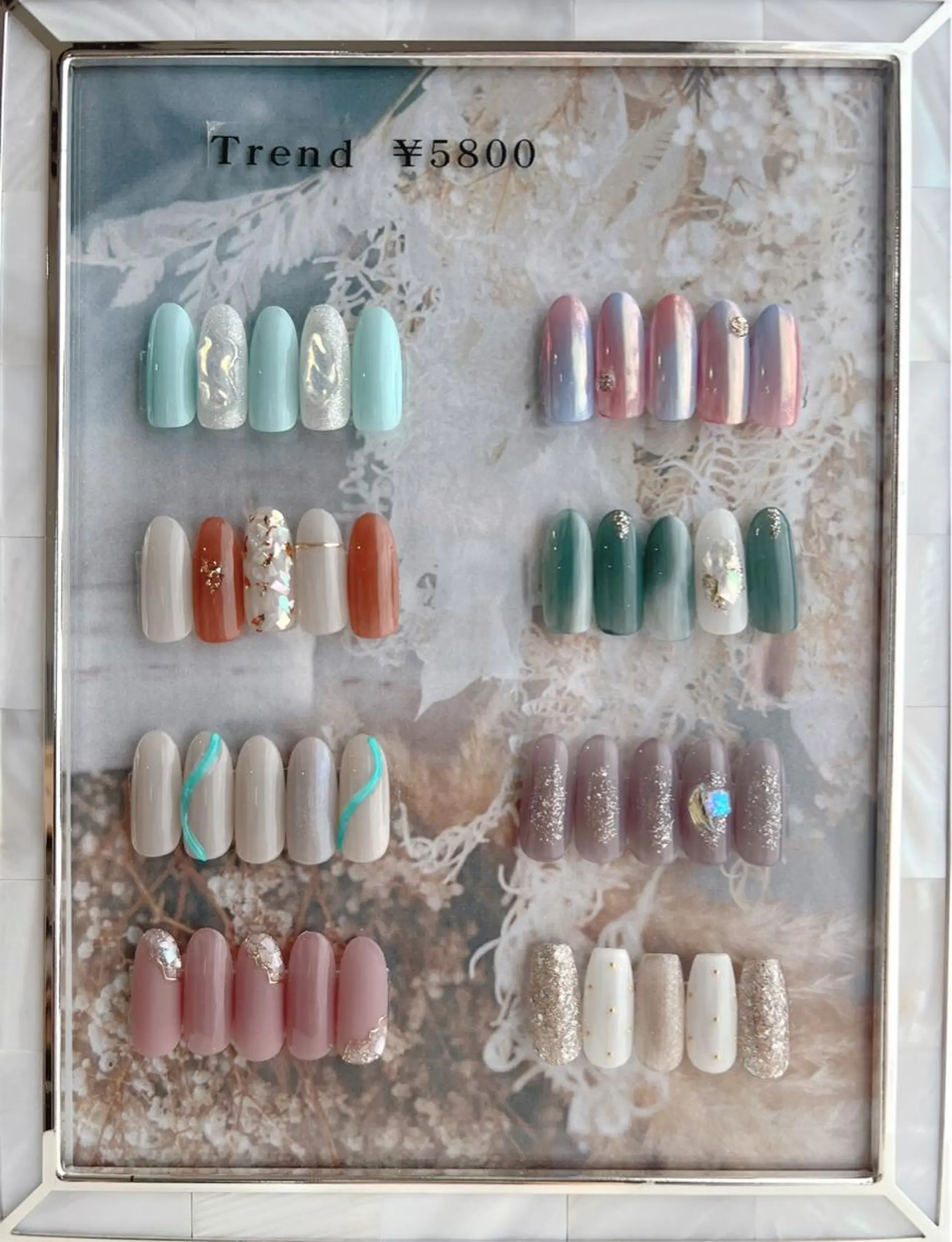 ネイル フットネイル 韓国ネイル ハンドネイル nail salon Lauleaのネイルデザイン