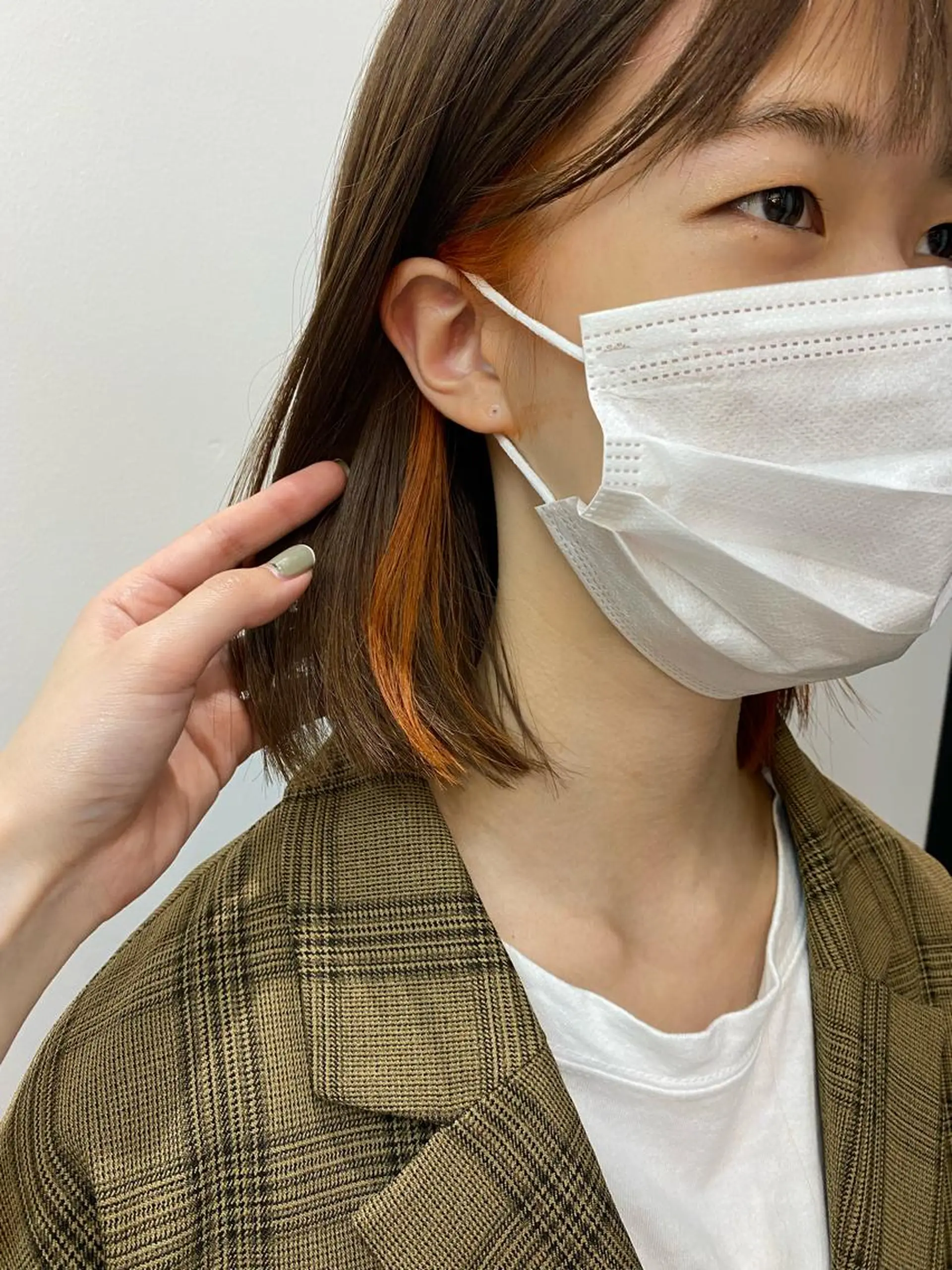 ショート カラー ヒラノホナミ 🫧透ける艶髪🫧のヘアスタイル