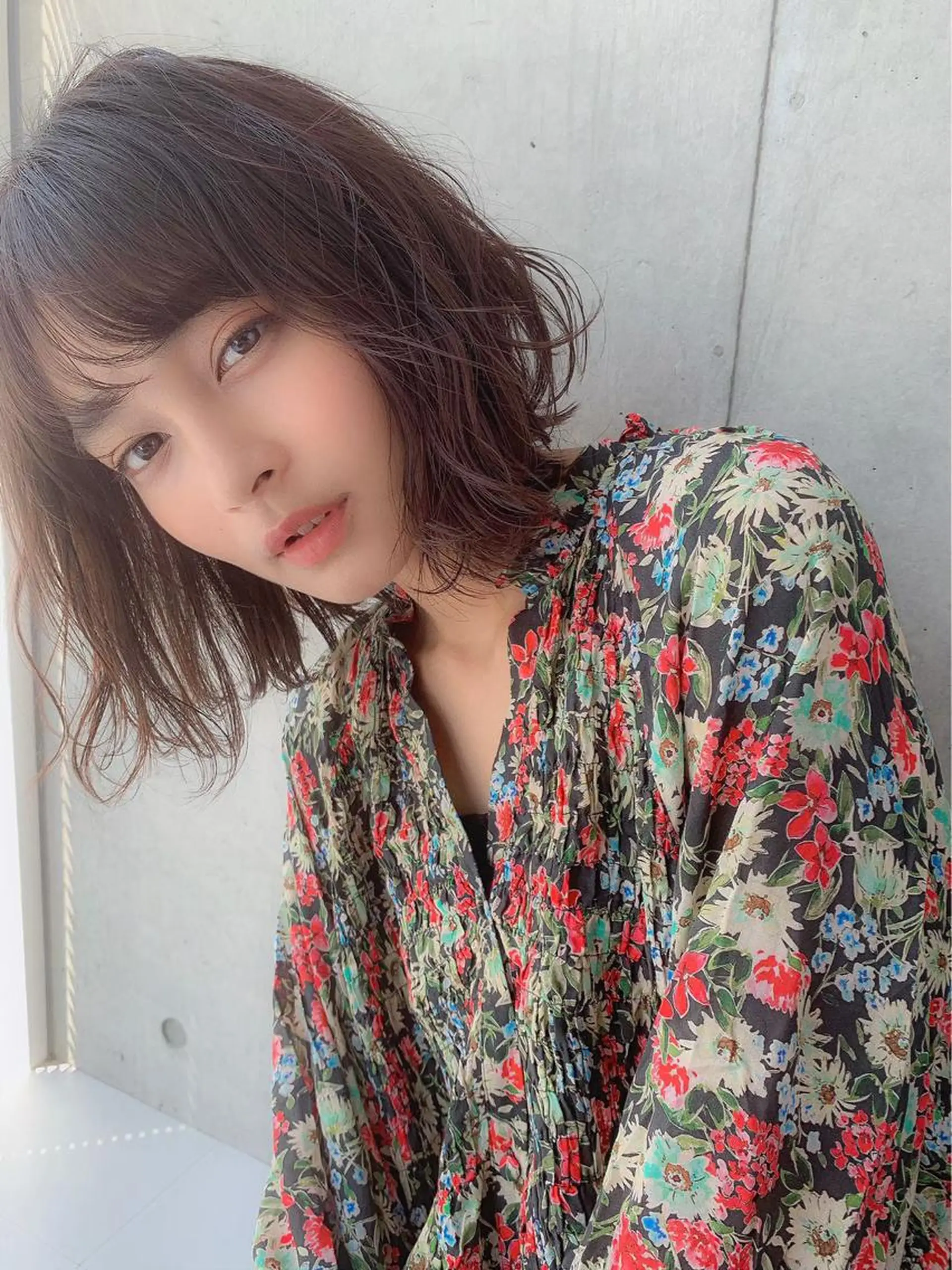 カラー 大人っぽ♡上品な暖色 ♡ブリーチなし♡のヘアスタイル