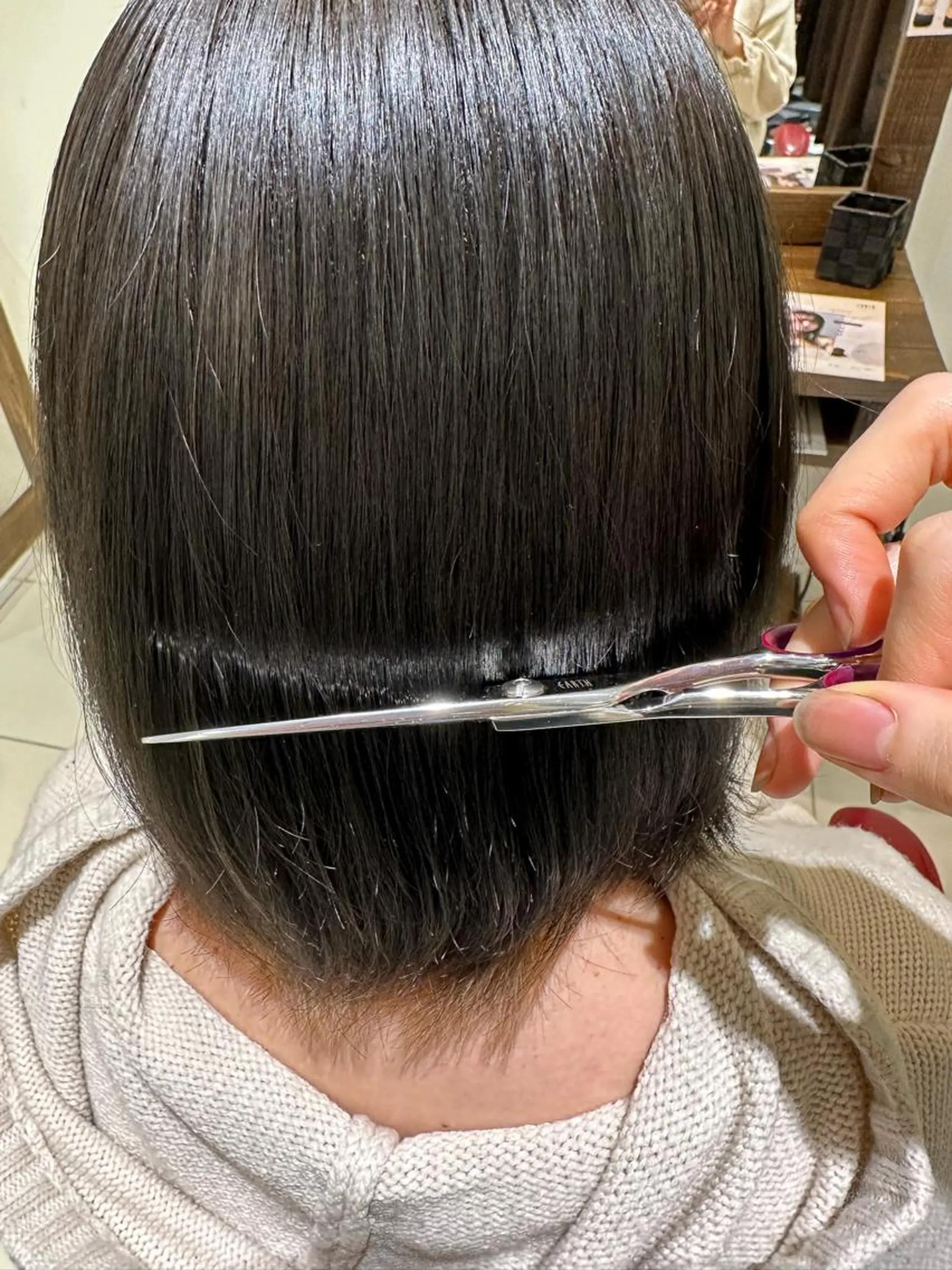 ショート カラー ブリーチ 髪質改善 💜髪質改善推し💜 Sein.せりのヘアスタイル