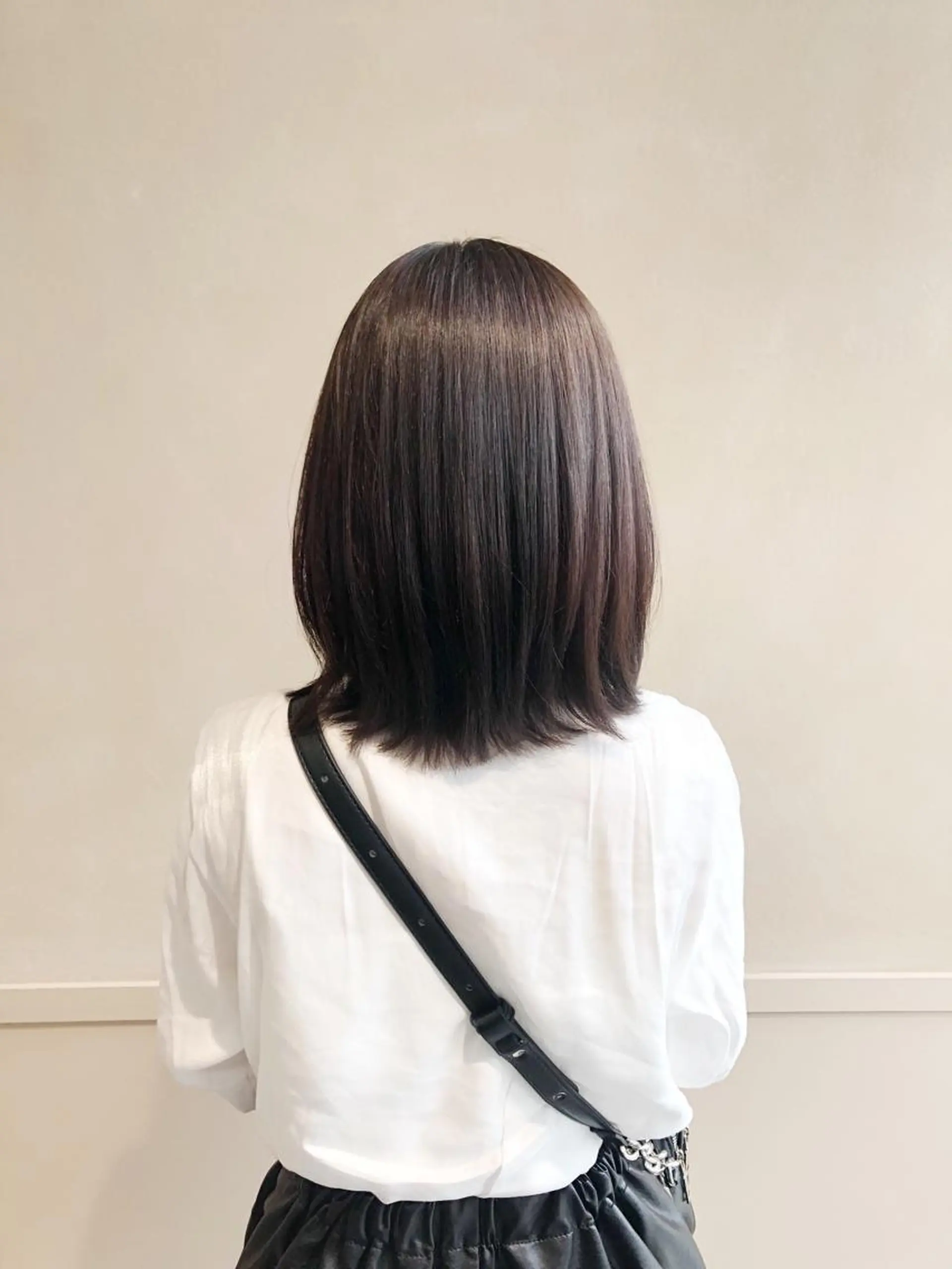 ミディアム 髪質改善 縮毛矯正 トリートメント カット 縮毛矯正 トリートメント 所渉/韓国レイヤー /ウルフカットのヘアスタイル