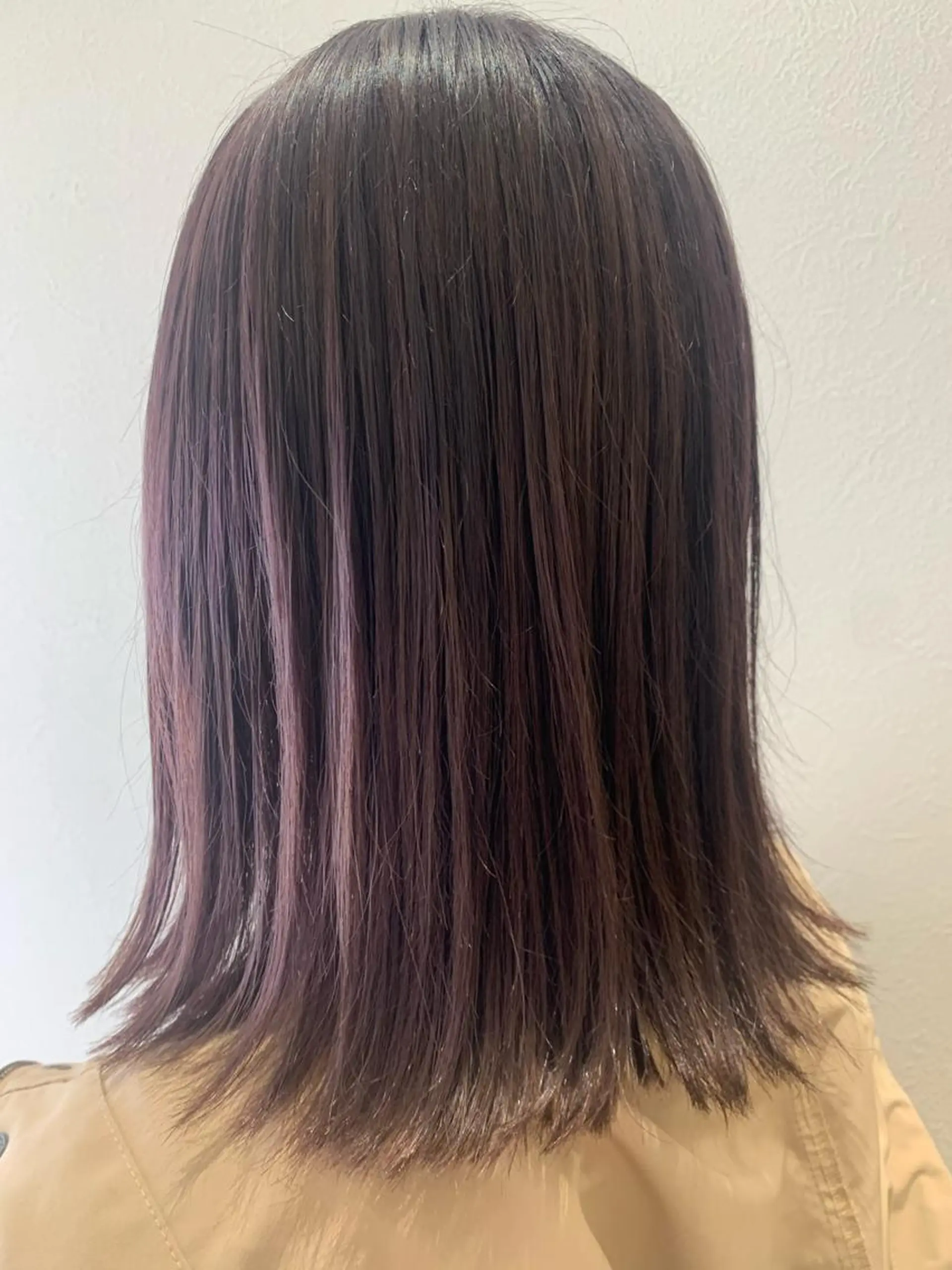 ミディアム カラー ラベンダーカラー カット ヘアカラー トリートメント hub hair レイヤー/透明感のヘアスタイル