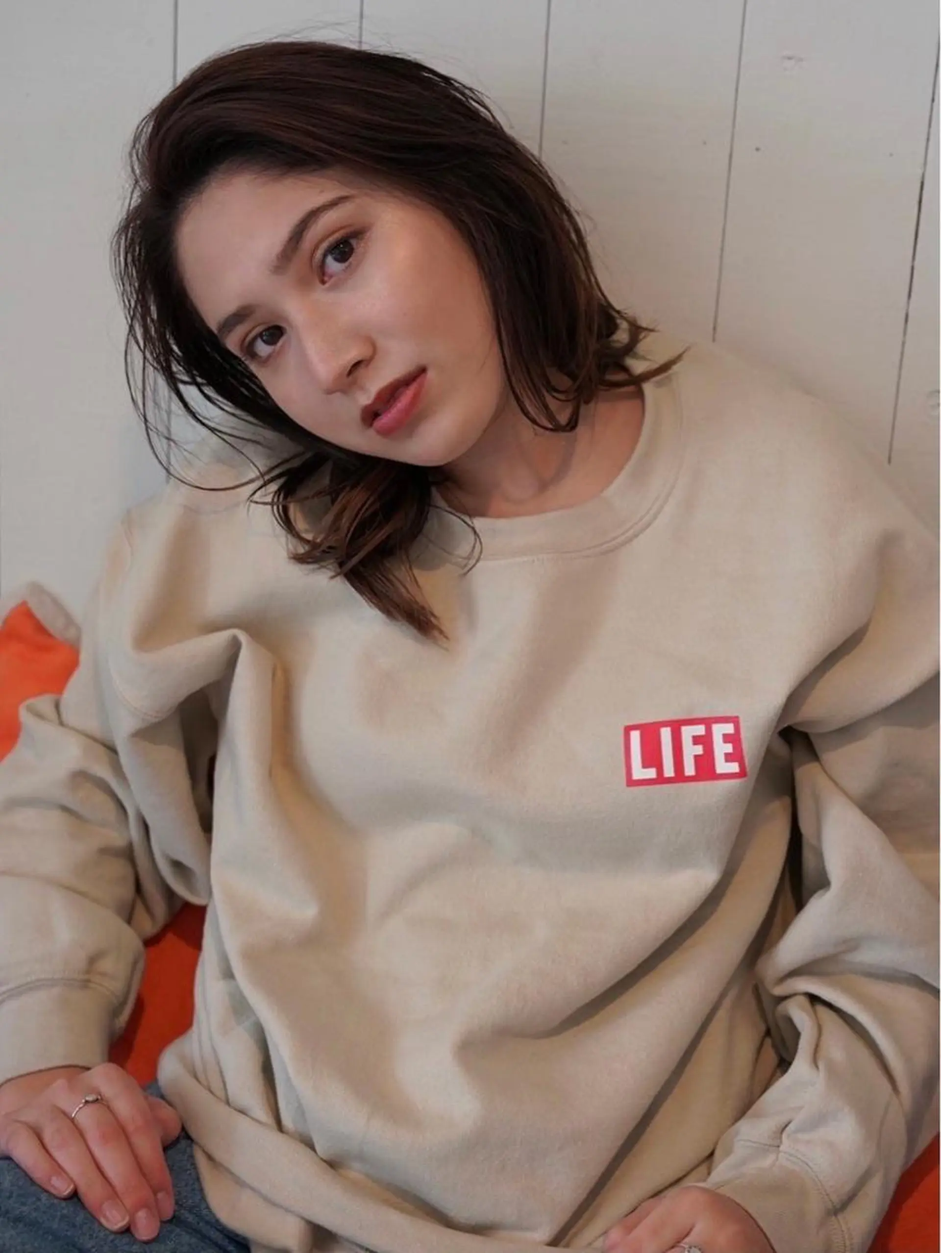 セミロング 柳下 涼のヘアスタイル