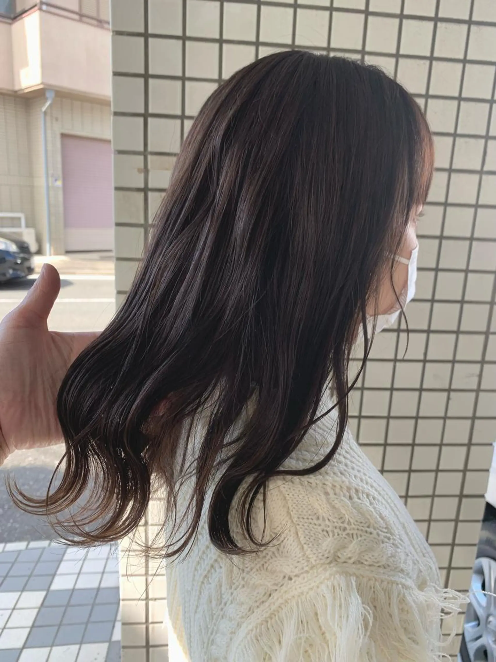 カラー バレイヤージュ ブリーチ ケアブリーチ ダブルカラー イヤリングカラー 🌷かわばた めい🌷のヘアスタイル
