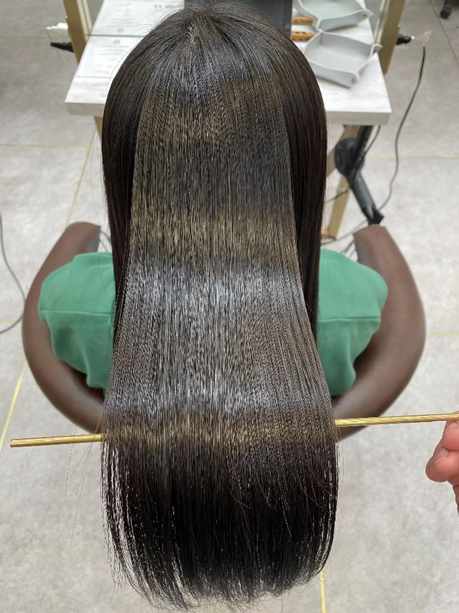 セミロング トリートメント レイヤー/縮毛矯正 のマスター【タケル】のヘアスタイル