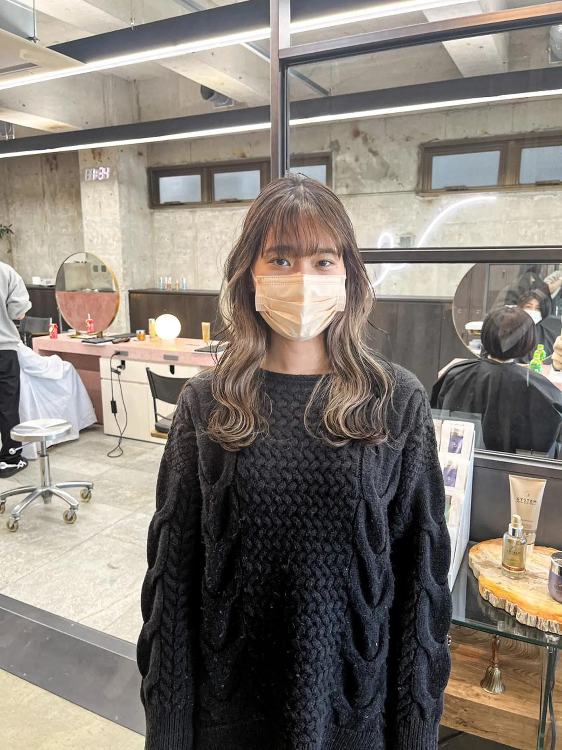 ロング 中江 友哉のヘアスタイル