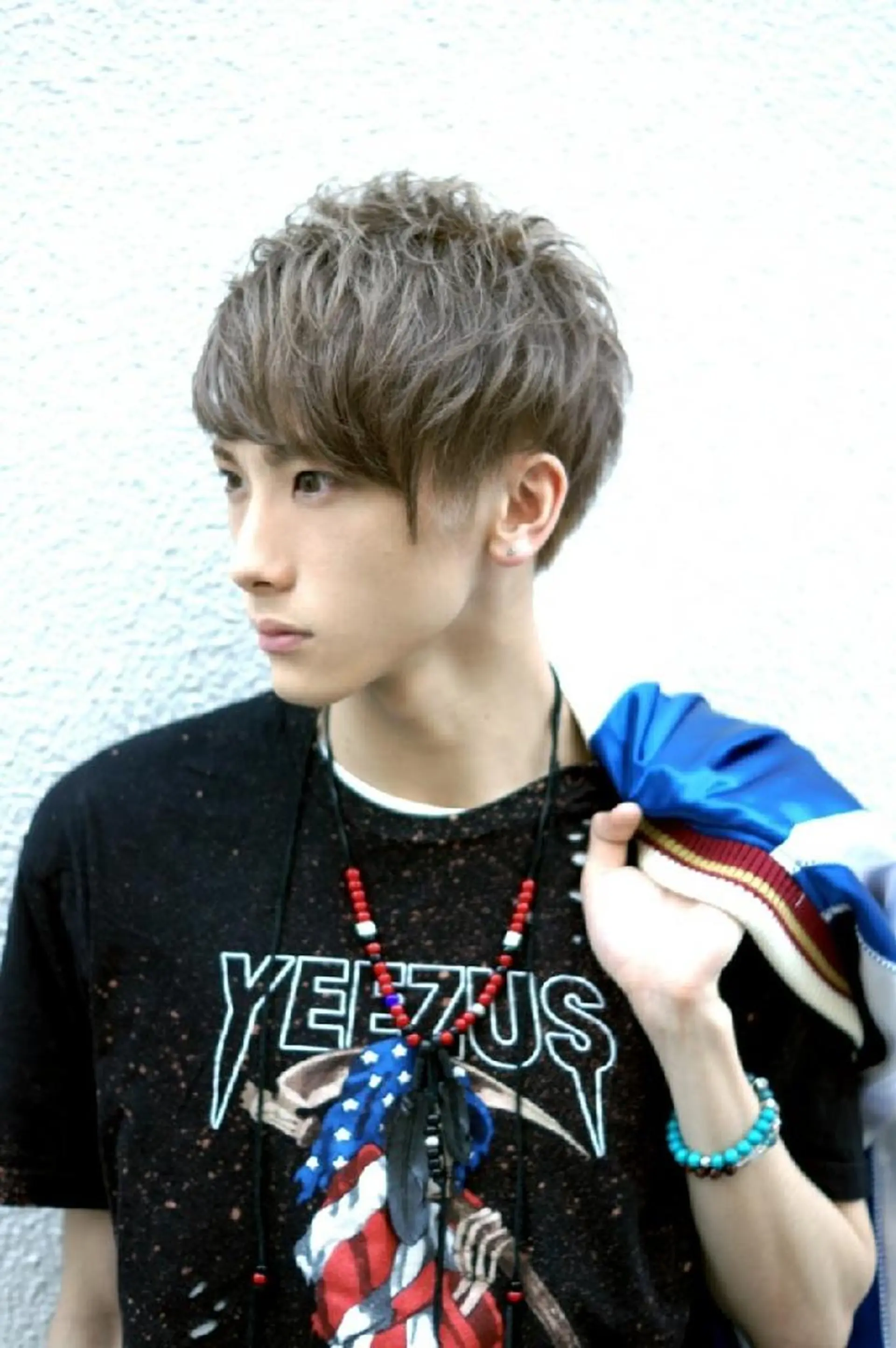 ショート カラー パーマ メンズ 東心斎橋☆豆柴 🐾倶楽部のヘアスタイル