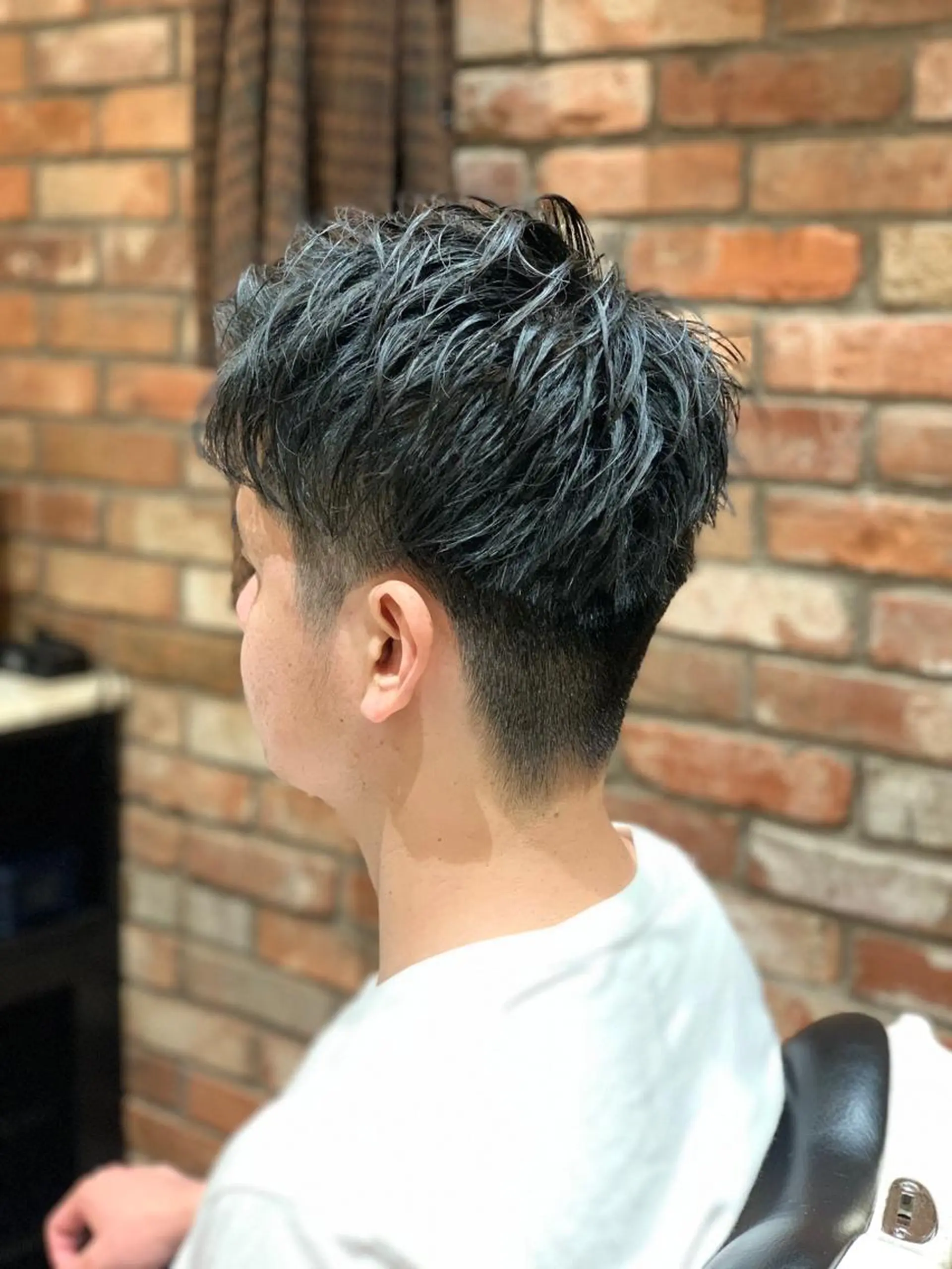 ショート HIROGINZAプレミアムバーバー赤坂店所属・田中 千恩のヘアスタイル