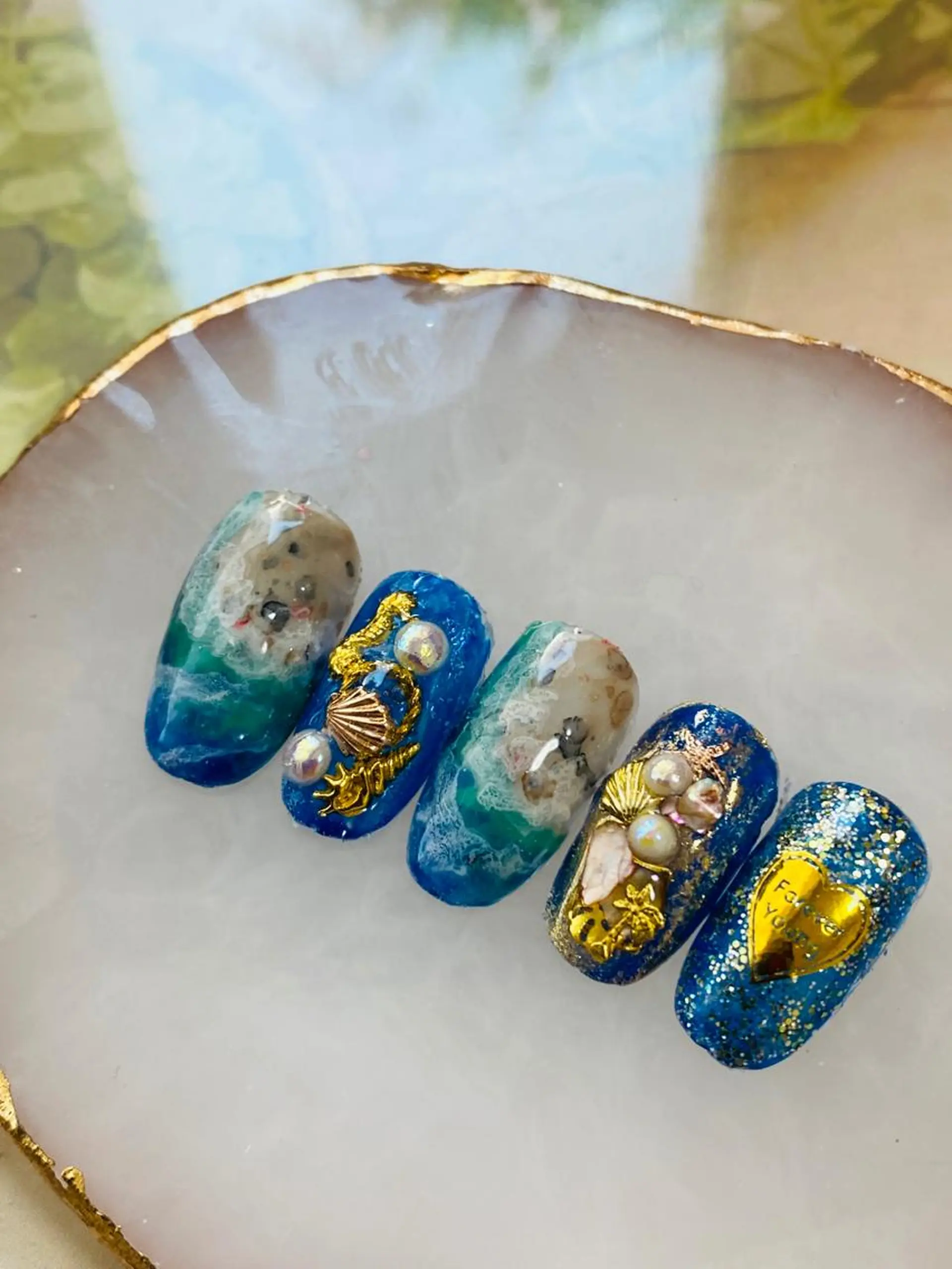 ネイル 自宅ネイルサロン ♦️nuance♦️のネイルデザイン