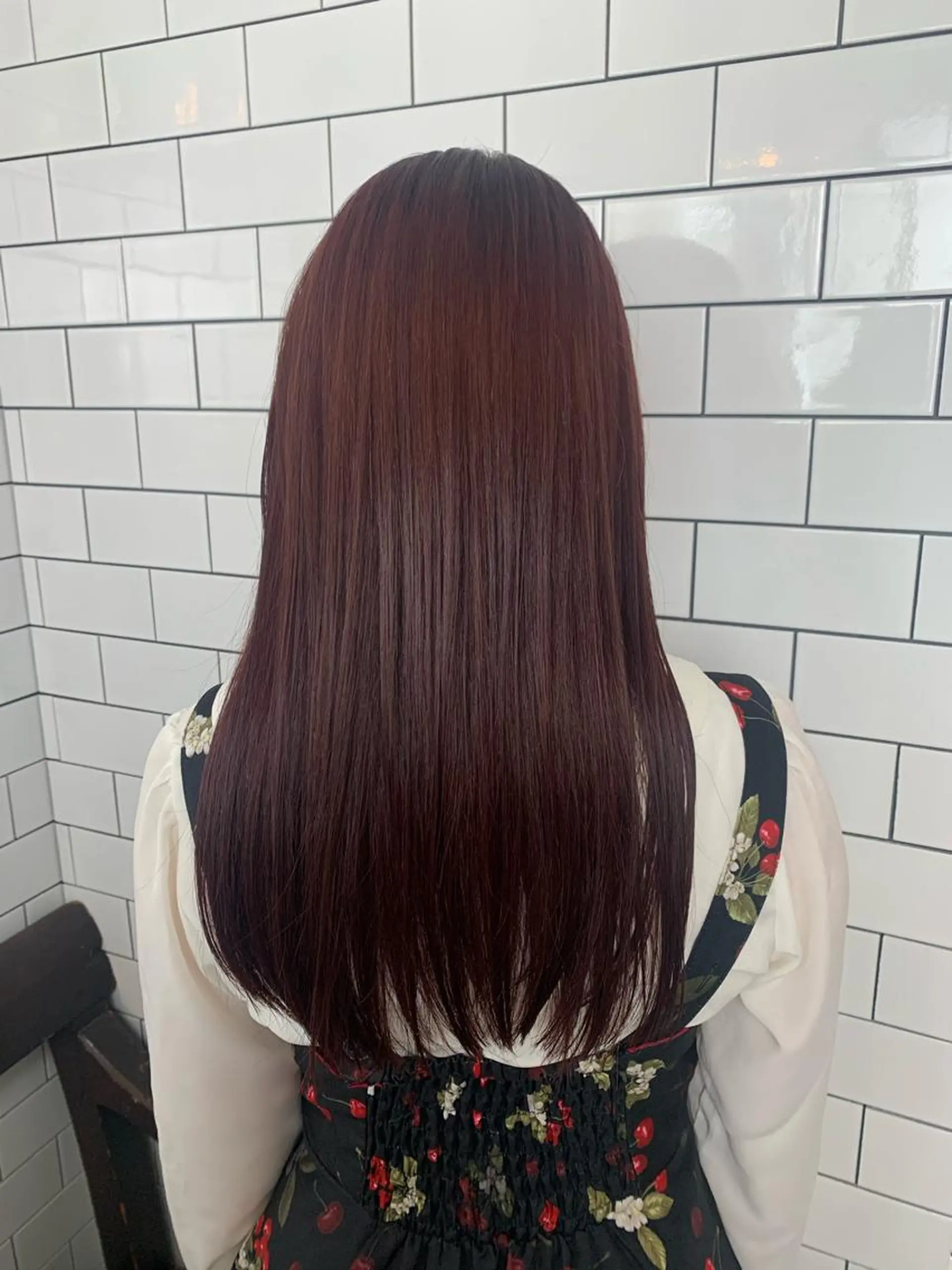 ロング 髪質改善 トリートメント 妙見 知洋のヘアスタイル