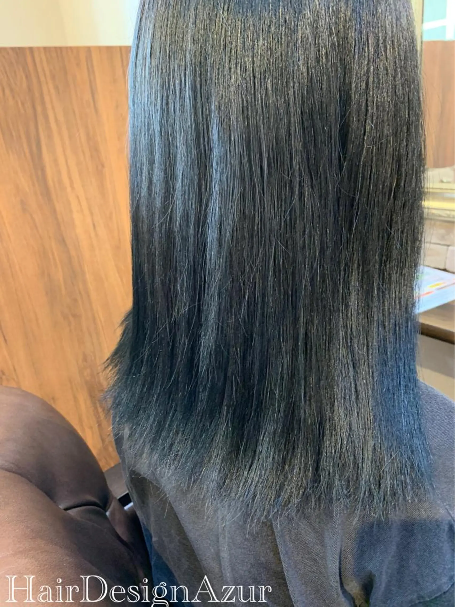 セミロング カラー HairDesign Azurのヘアスタイル