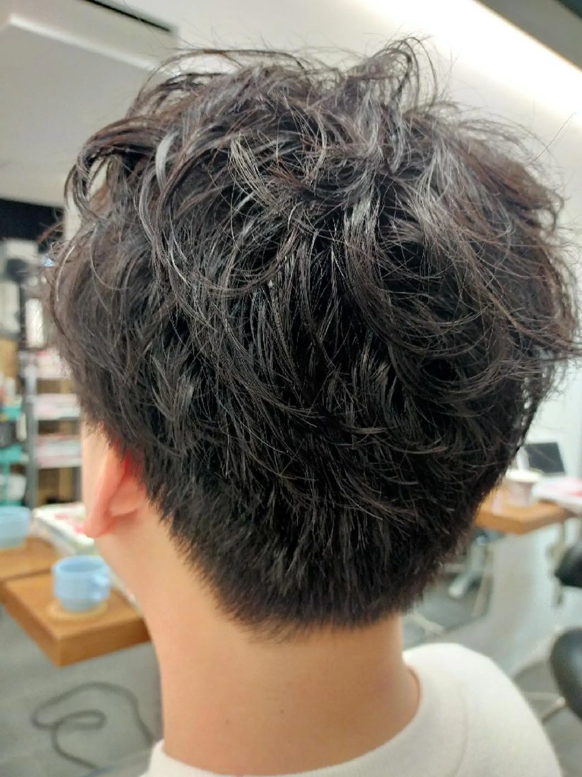 メンズ デジタルパーマ💫/ 似合わせカット✂️のヘアスタイル