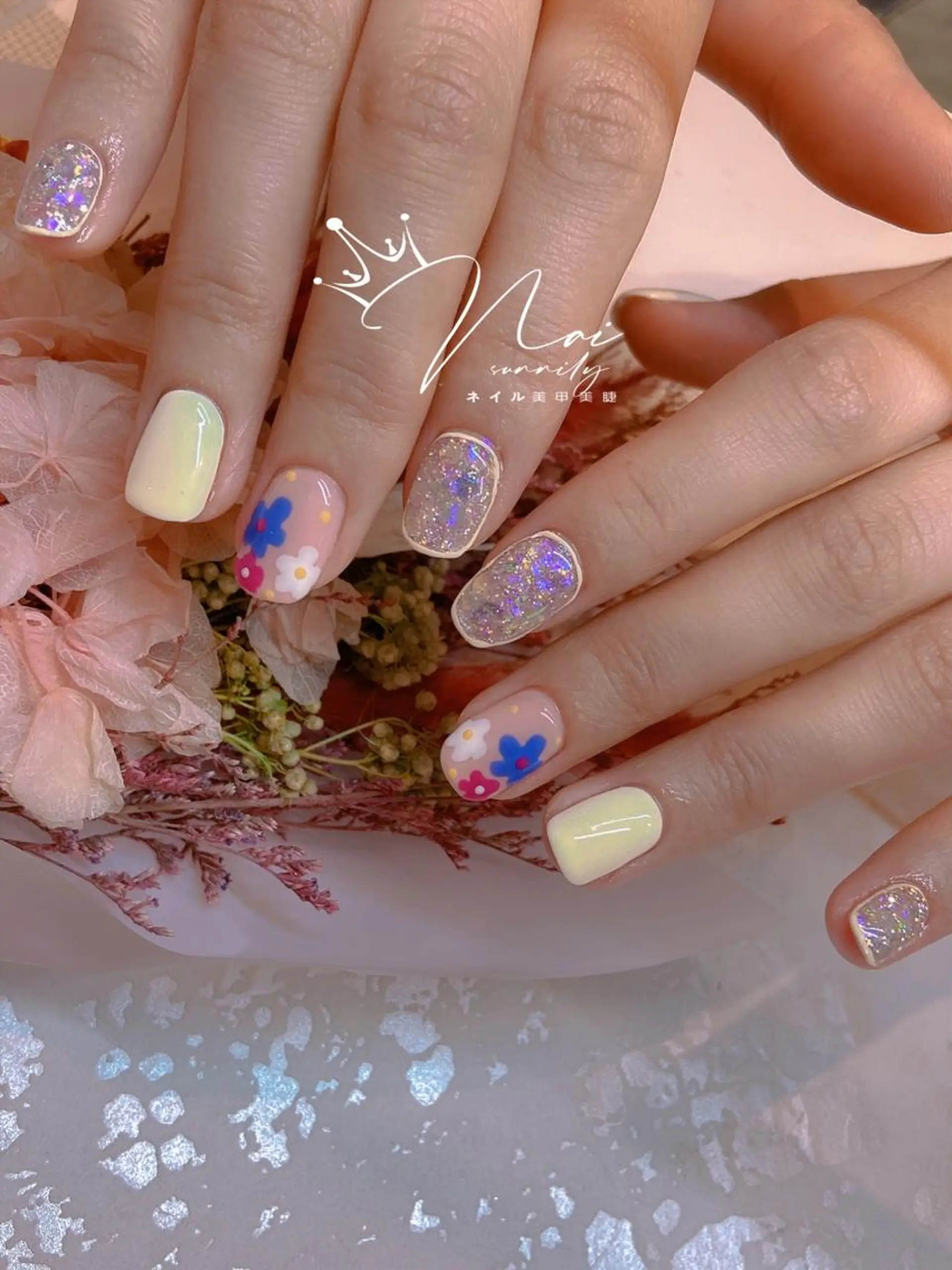 ネイル 長さだし専門店 M2　rikaのネイルデザイン