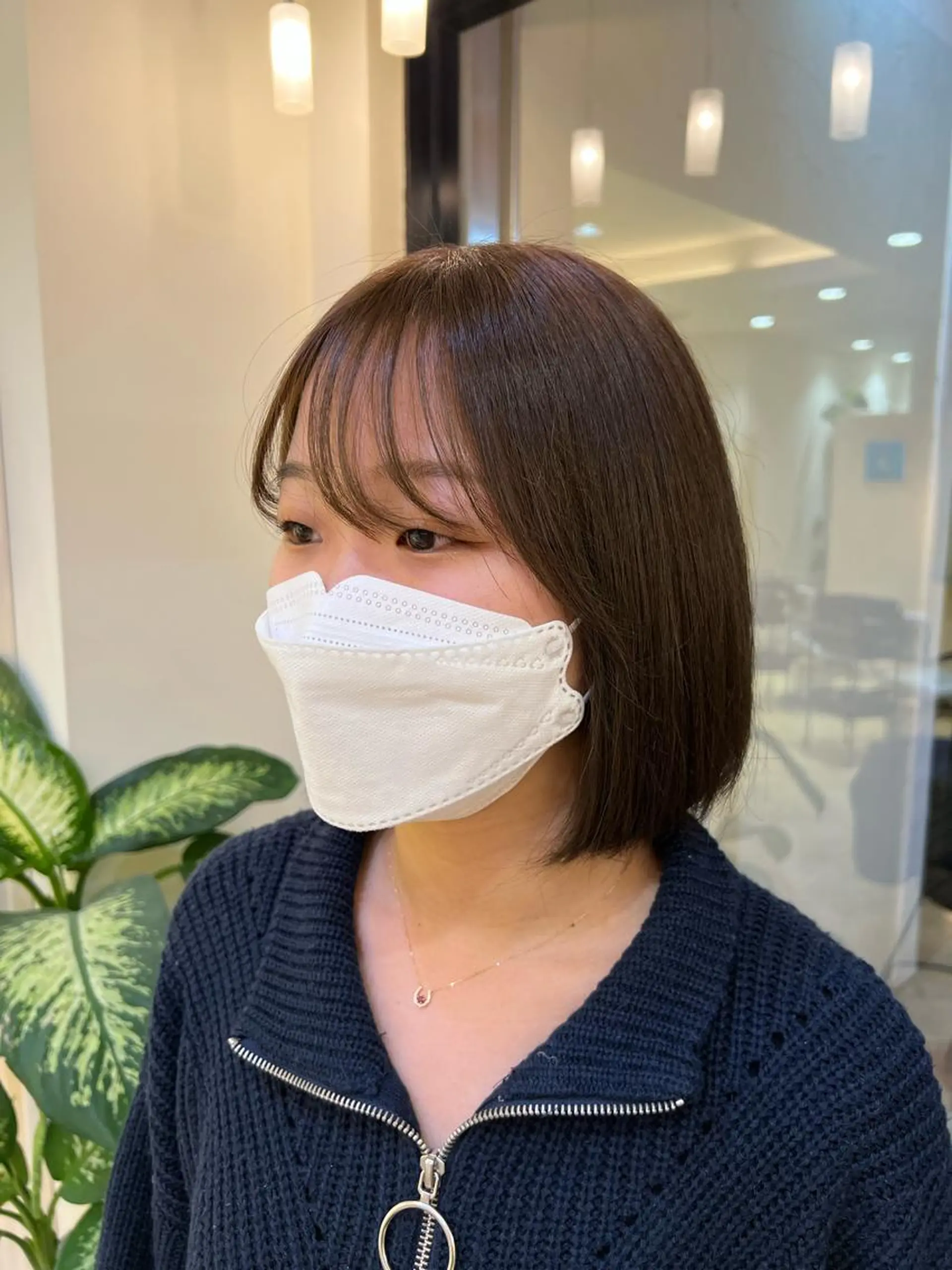 ショート カラー 最高の髪質改善🩵 艶カラー 惠美のヘアスタイル