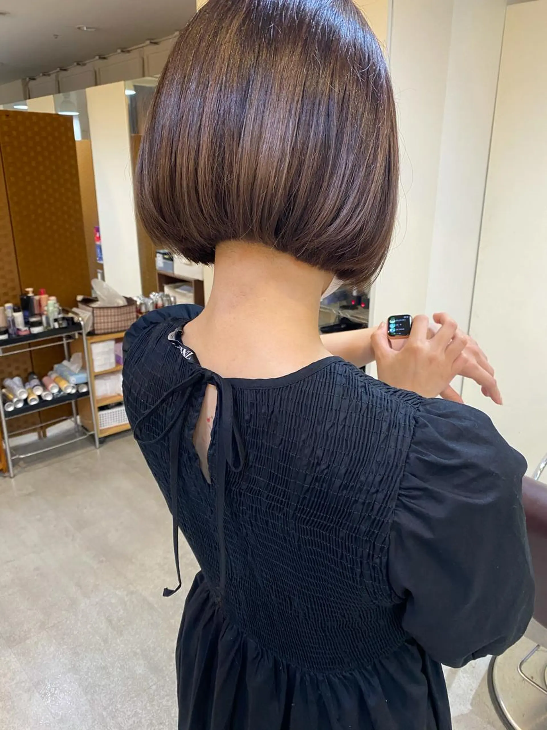 ショート ボブ 石井 光星のヘアスタイル